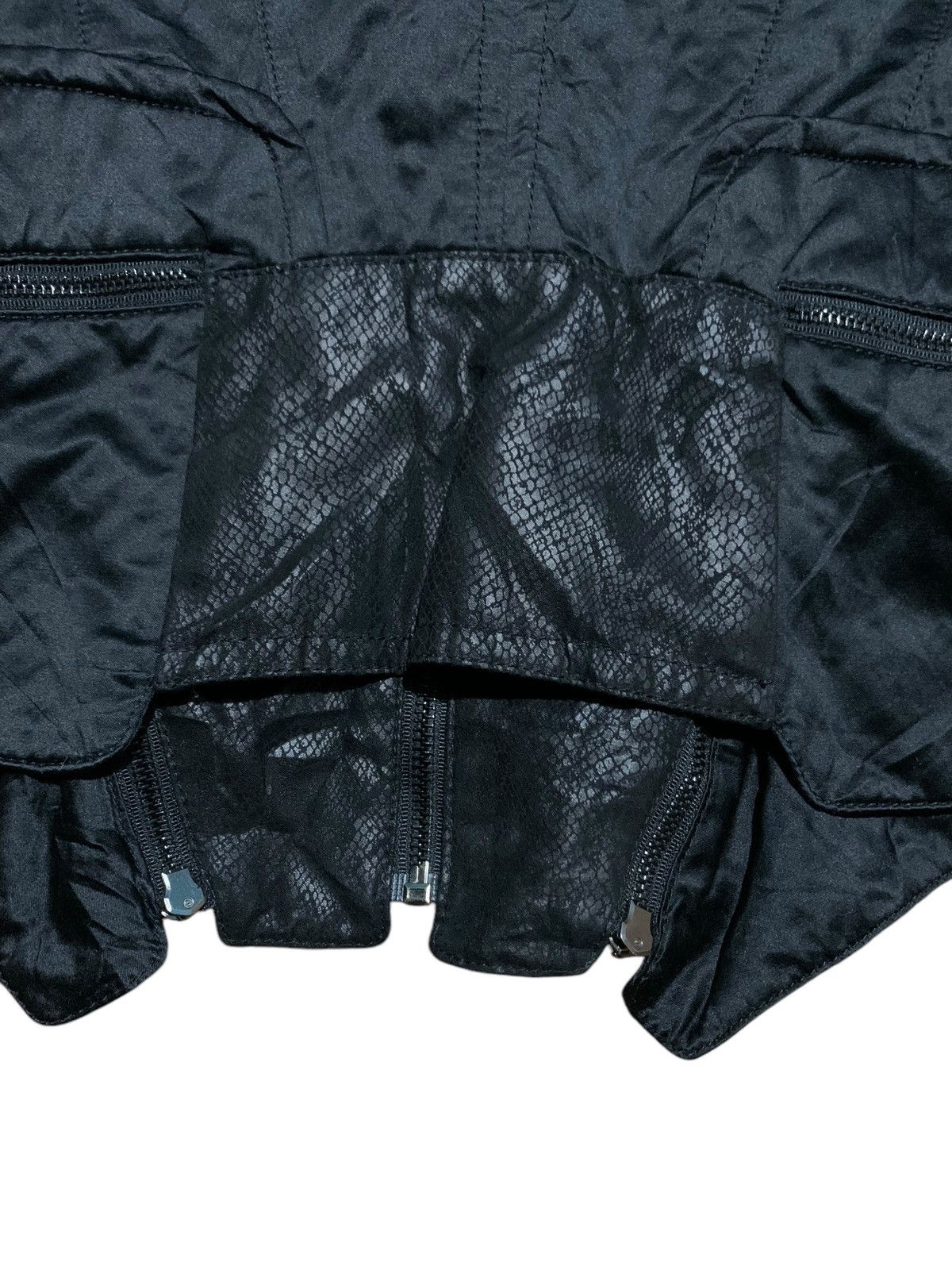 20471120 × Beauty Beast × Japanese Brand 2000s Style Innerve cyber jumpsuit zip biker jacket Size S / US 4 / IT 40 - 11 Thumbnail