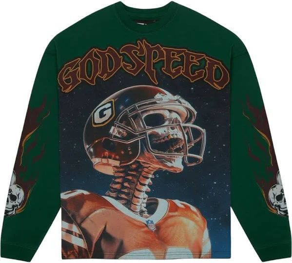 Godspeed Godspeed 'Morale' Green LS Tee Size US M / EU 48-50 / 2 - 1 Preview