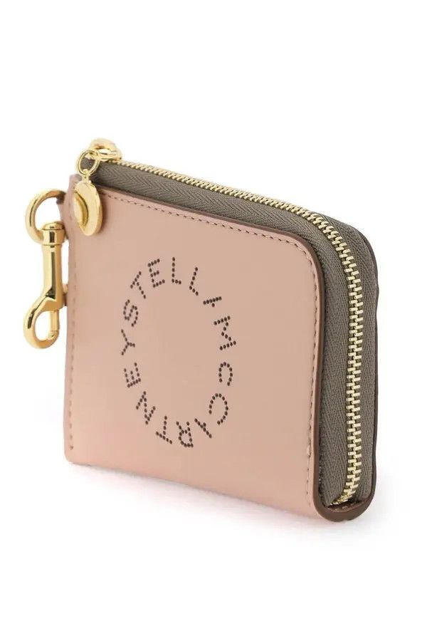 Stella McCartney o1s22i1n1024 Size: OS / Logo Card Holder in Pink Size ONE SIZE - 3 Thumbnail