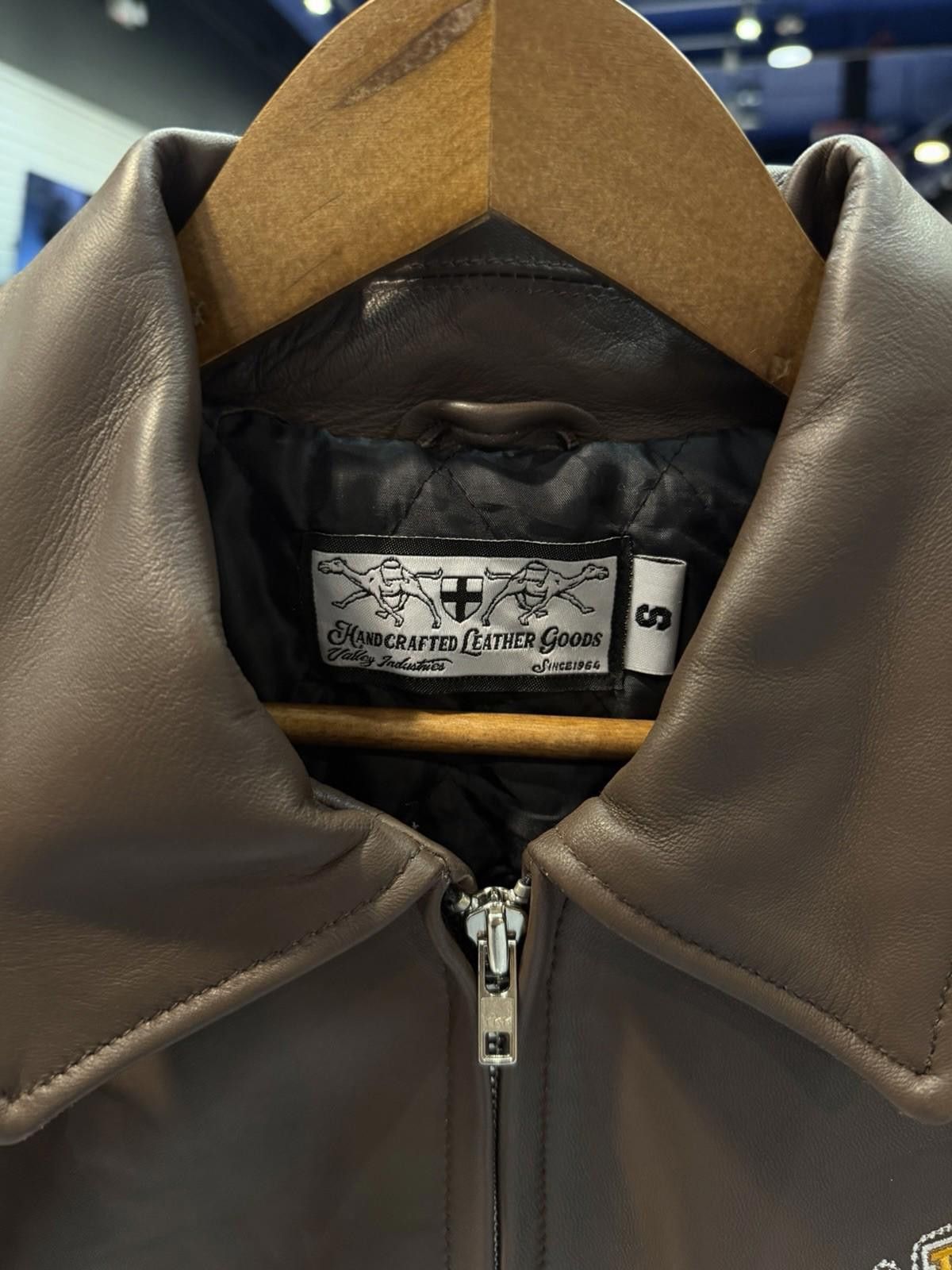 Other ValeLives Valley Leather Jacket Brown Orange Authentic Small Size US S / EU 44-46 / 1 - 11 Thumbnail