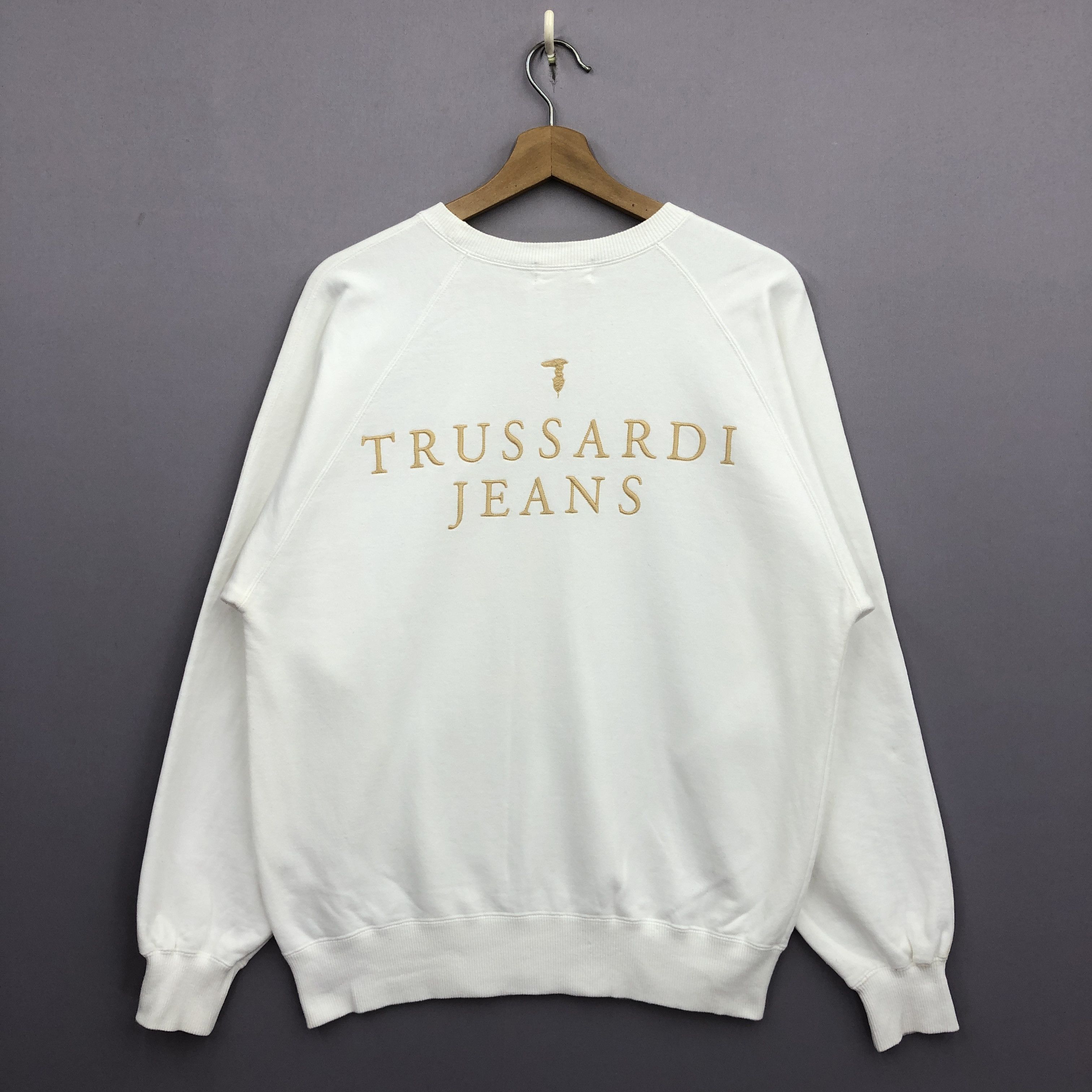 Trussardi Vintage Trussardi Sweater Trussardi Sweatshirt Jumper Size US M / EU 48-50 / 2 - 1 Thumbnail