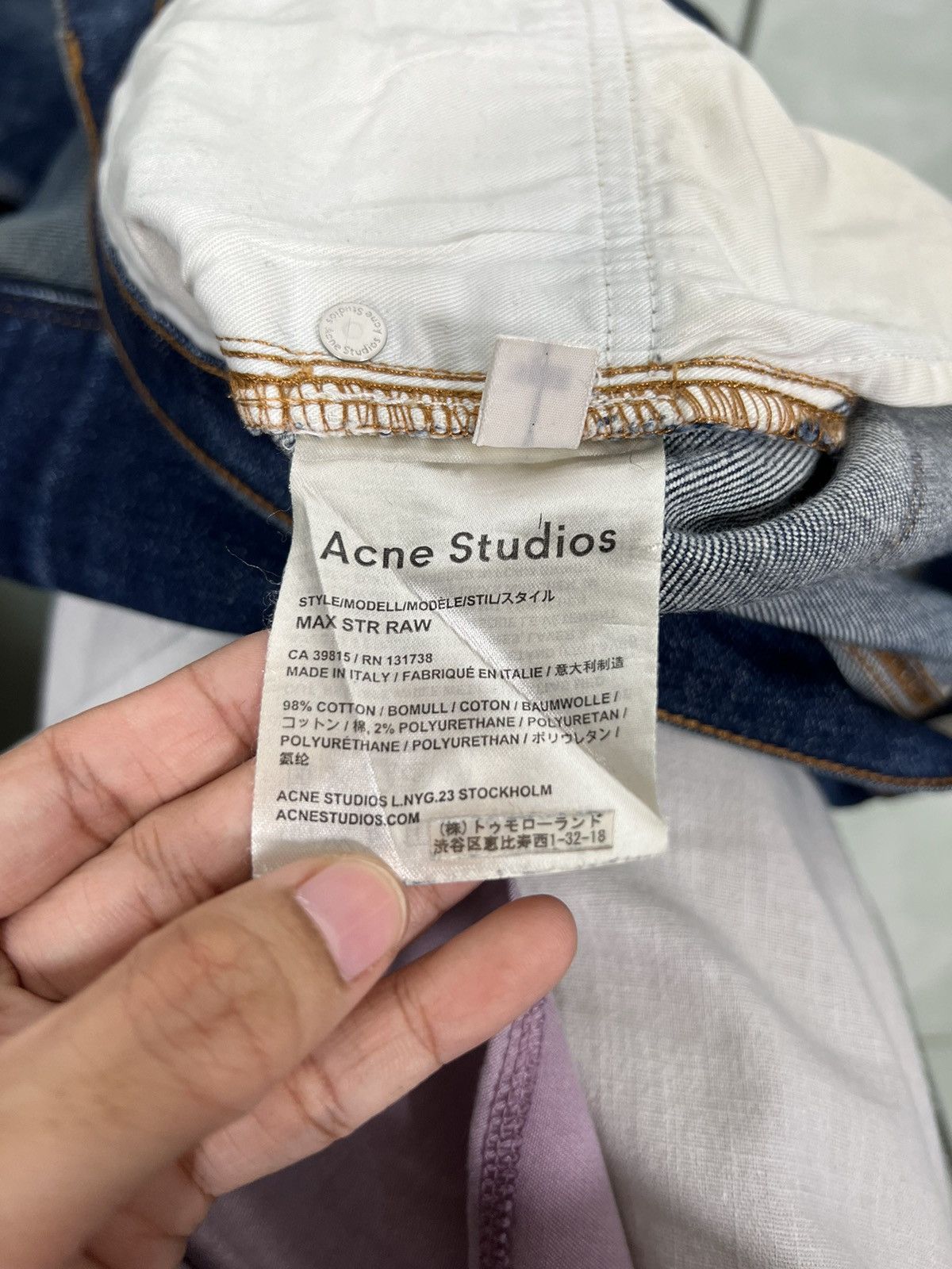 Acne Studios 🔥 DYED ACNE STUDIOS SLIM JEANS Size US 32 / EU 48 - 15 Thumbnail