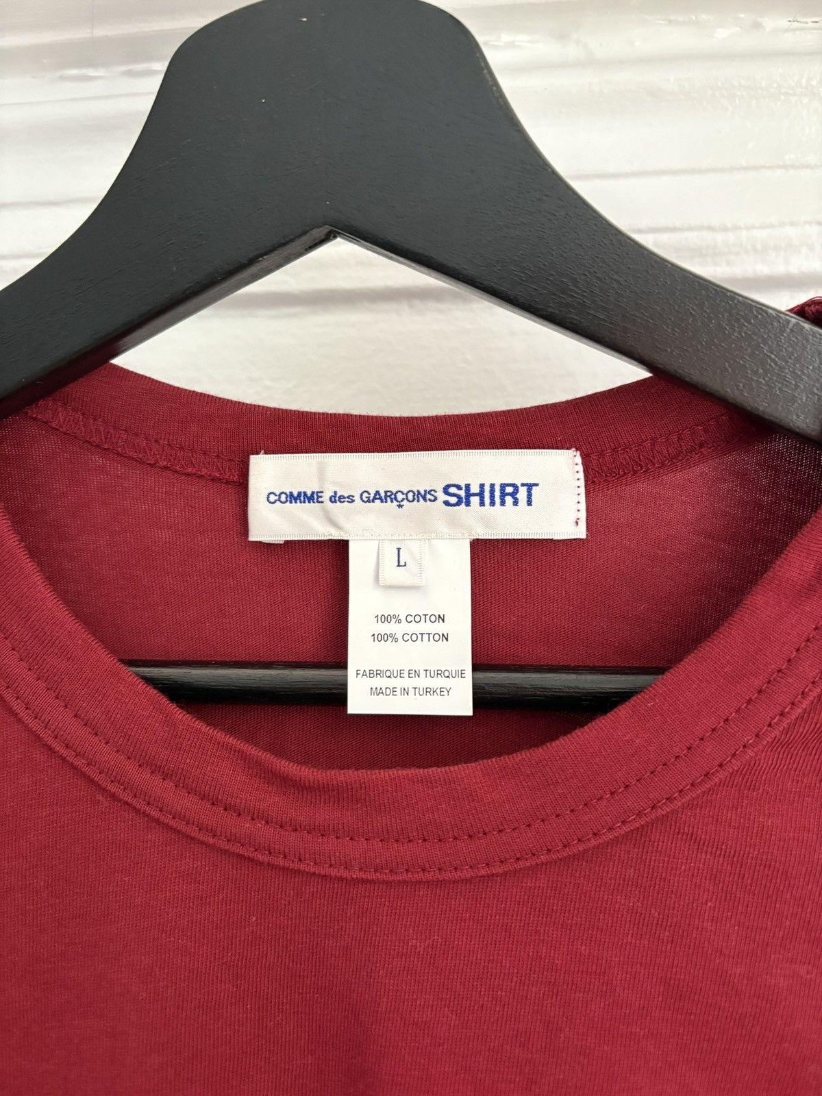 Comme des Garcons SHIRT Classic Tee Size US L / EU 52-54 / 3 - 2 Thumbnail