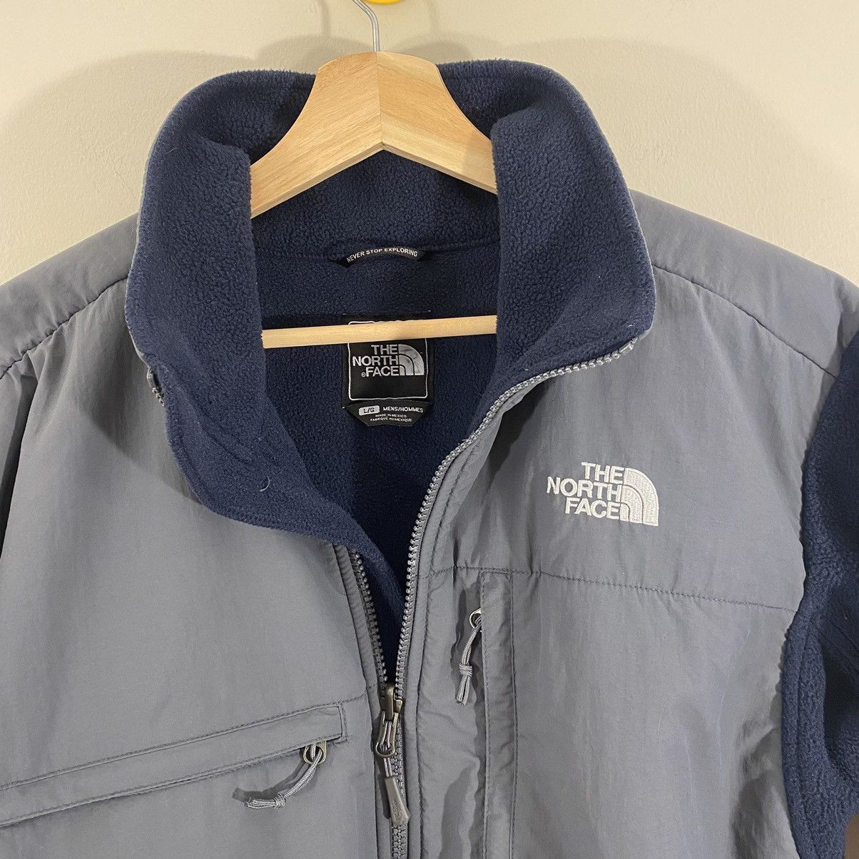 The North Face × Vintage Vintage North Face Denali Fleece Jacket Size US L / EU 52-54 / 3 - 3 Thumbnail