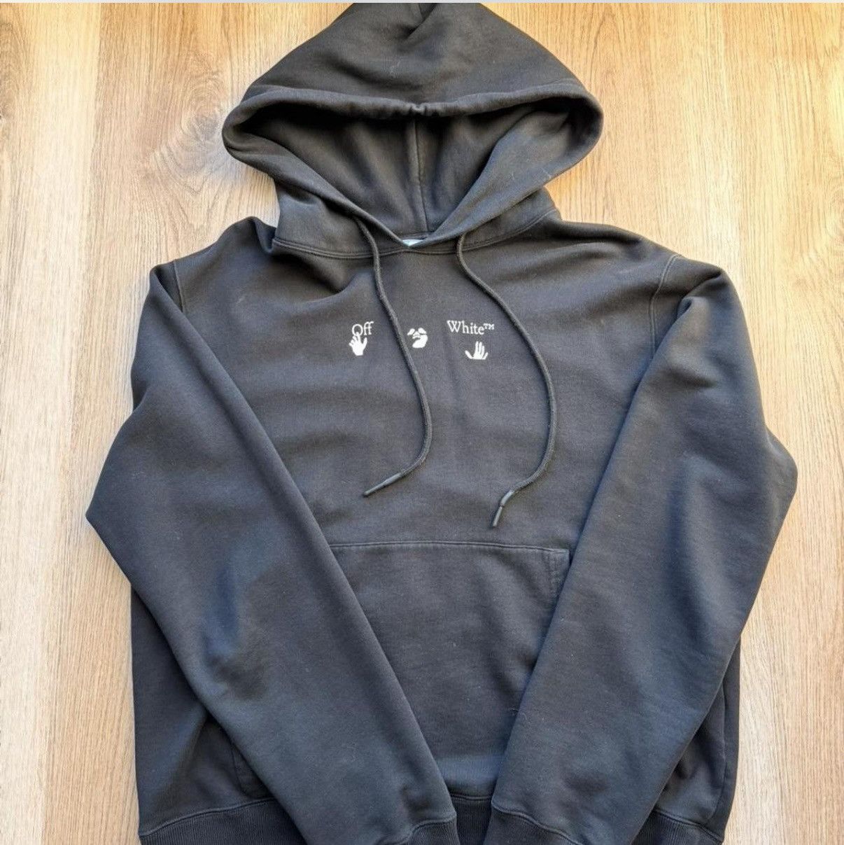 Off-White Smoke Hoodie