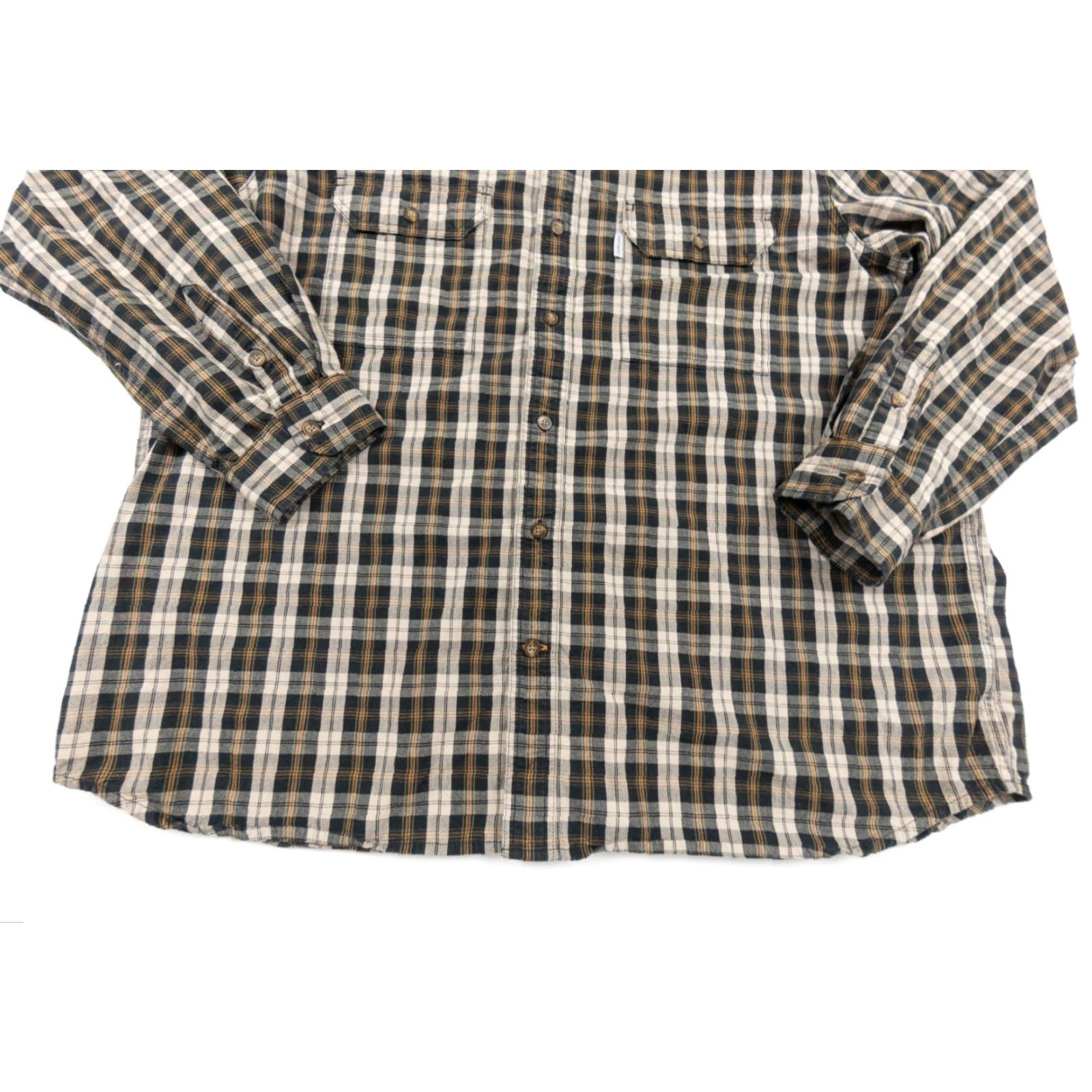 Carhartt Carhartt Shirt Mens 2XL Fort Plaid Button-Down Long Sleeve Workwear Multicolor Casual Adult Regular Fit Shirt Men 2XL Size US XXL / EU 58 / 5 - 5 Thumbnail