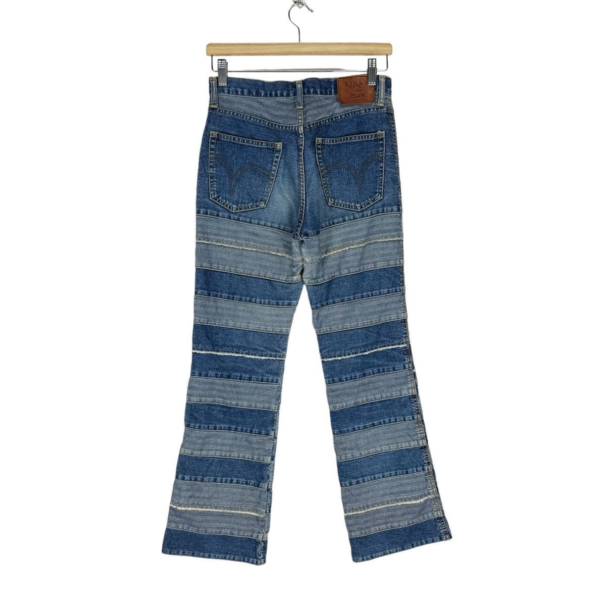 Hysteric Glamour ☀️90s HYSTERIC GLAMOUR JEANS PATCHWORK HAGI DENIM PANTS Size US 28 / EU 44 - 8 Thumbnail