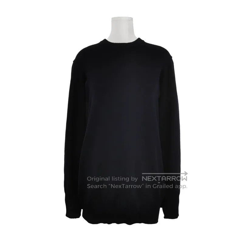 Jil Sander size 34 Wool solid wool crewneck sweater