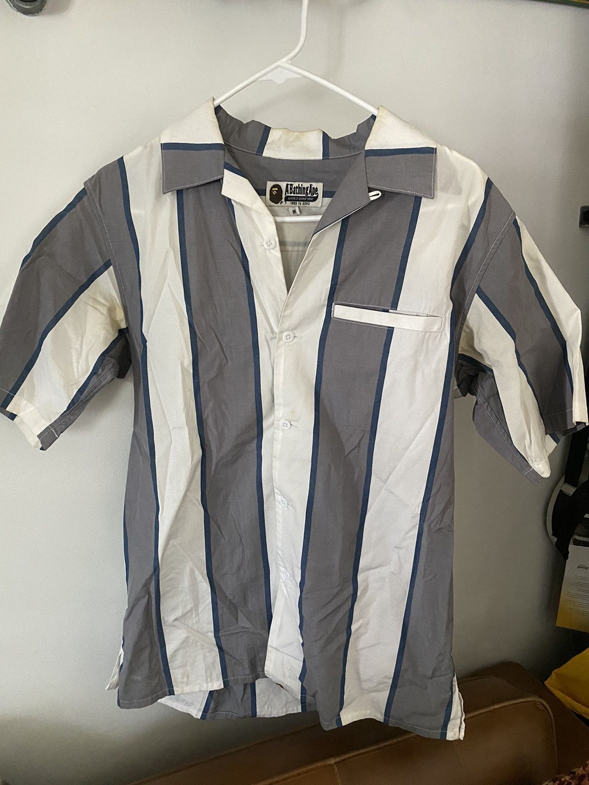 Bape Bape Open Collar Shirt Size US M / EU 48-50 / 2 - 1 Thumbnail