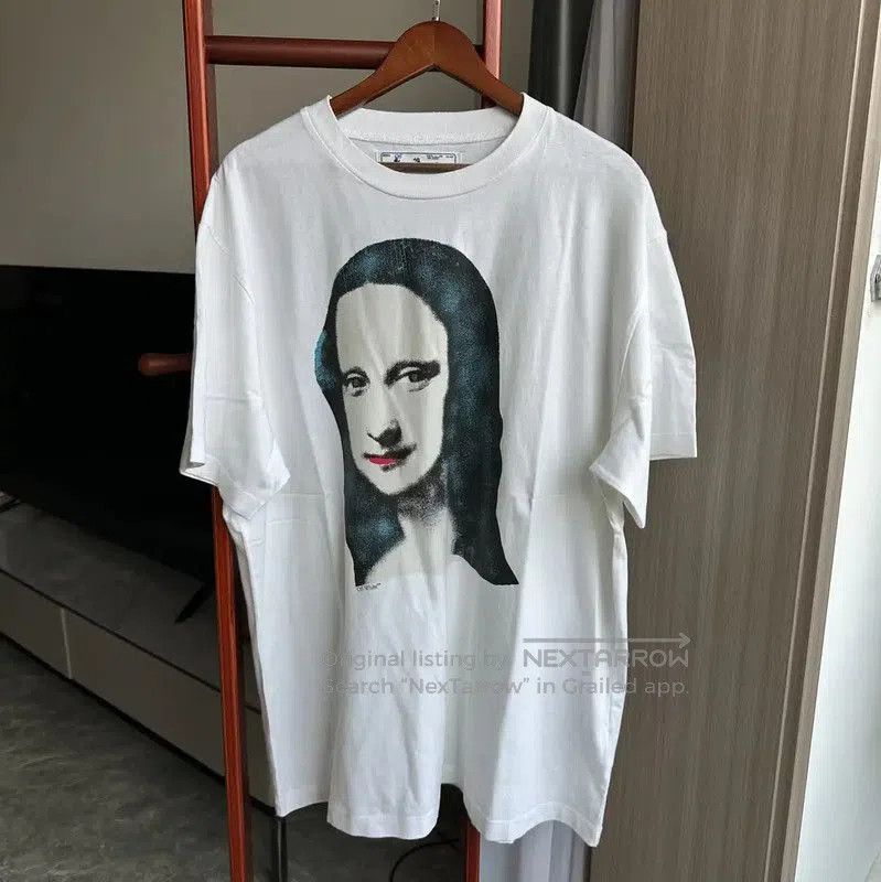 Off-White Off-White Men's Summer White Cotton T-Shirt . Size US M / EU 48-50 / 2 - 1 Thumbnail