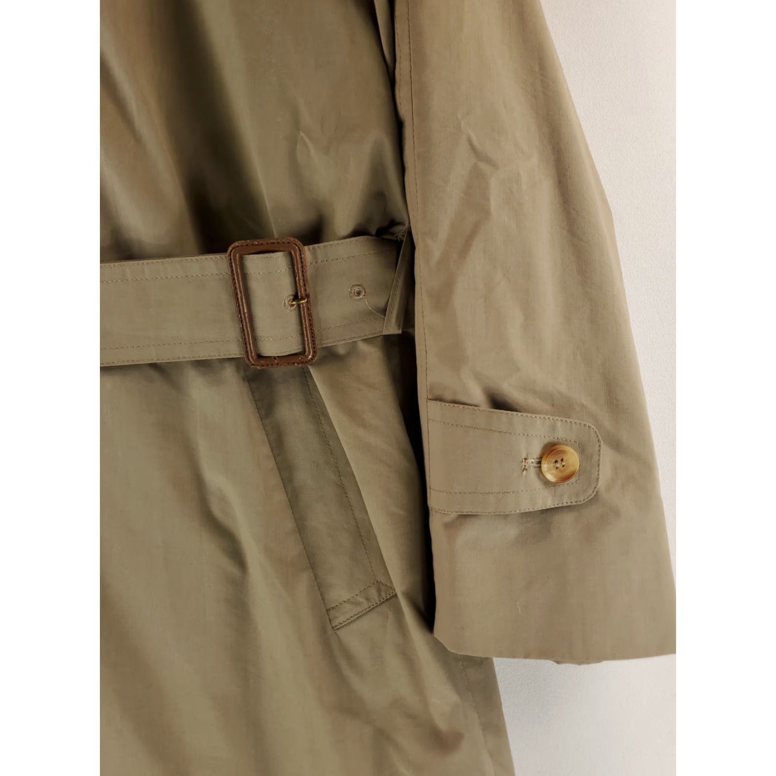 Aquascutum Aquascutum Trench Coat Beige 5 Made Canada Mens XL 44/46 Coat Cotton Tan Aqua 5 Trench Coat Mens XL Beige Canada Aquascutum Size US XL / EU 56 / 4 - 5 Thumbnail