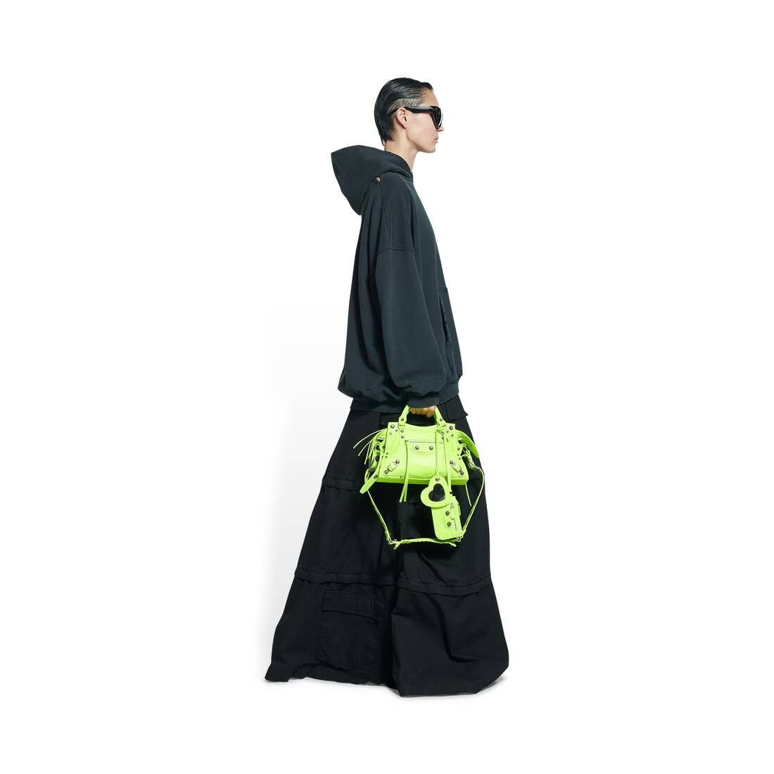 Balenciaga o1tr1nto0525 Size: OS / Neo Cagole XS Handbag in Green Size ONE SIZE - 2 Thumbnail