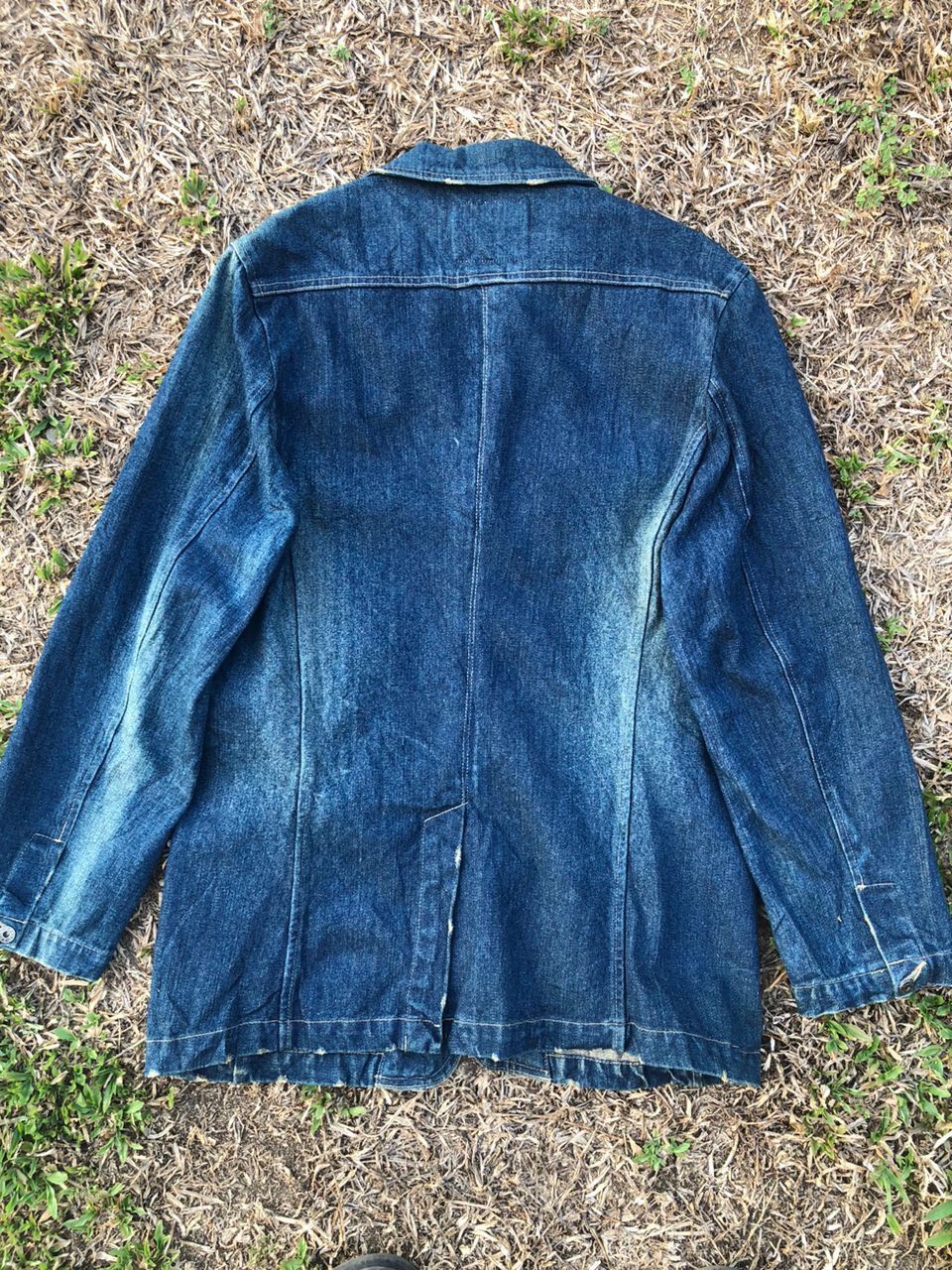 Vintage Big Shark Chore Denim Blazer Jacket Size US M / EU 48-50 / 2 - 5 Thumbnail