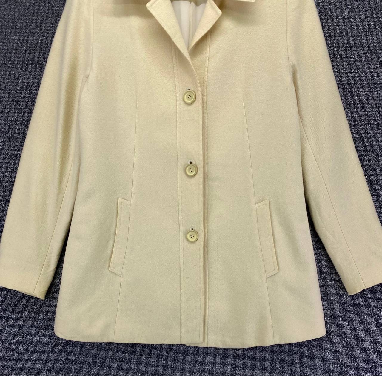 Helmut Lang × Vintage Vintage Helmut Lang Wool Coat Long Jacket Size M / US 6-8 / IT 42-44 - 5 Thumbnail