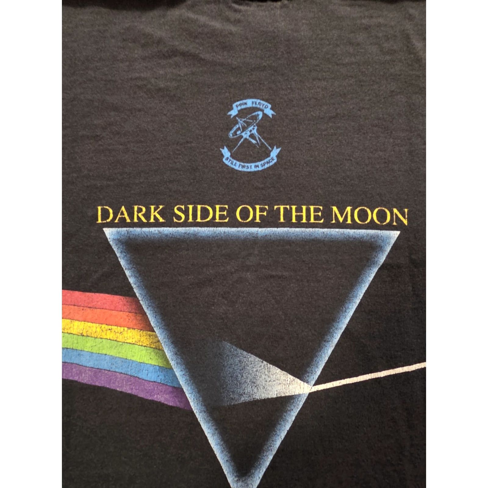 Anvil VINTAGE Pink Floyd Dark Side Of The Moon T Shirt Double-Sided Faded Distressed Small Size US S / EU 44-46 / 1 - 6 Thumbnail