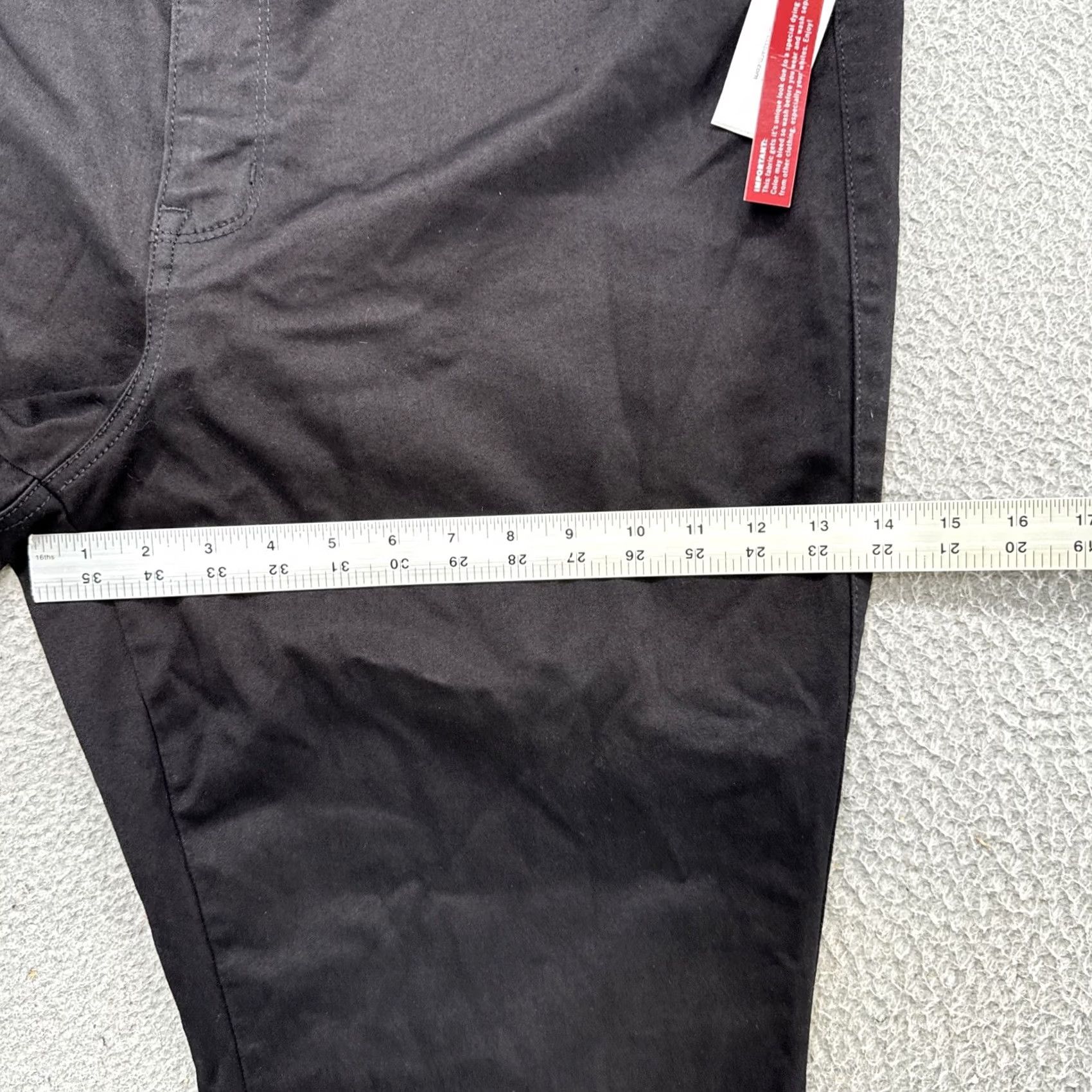 Vintage CB ESTABLISHED 1962 Black Denim Signature Bootcut Jeans Plus Size 22 Womens Body Size 40" / US 18 - 6 Thumbnail