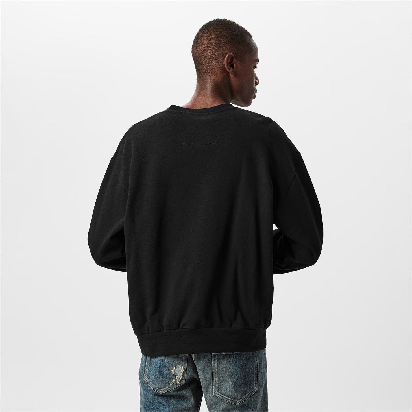 Givenchy o1g2r1mq0426 Logo Signature Relaxed Fit Crew Sweatshirt Size US M / EU 48-50 / 2 - 4 Thumbnail