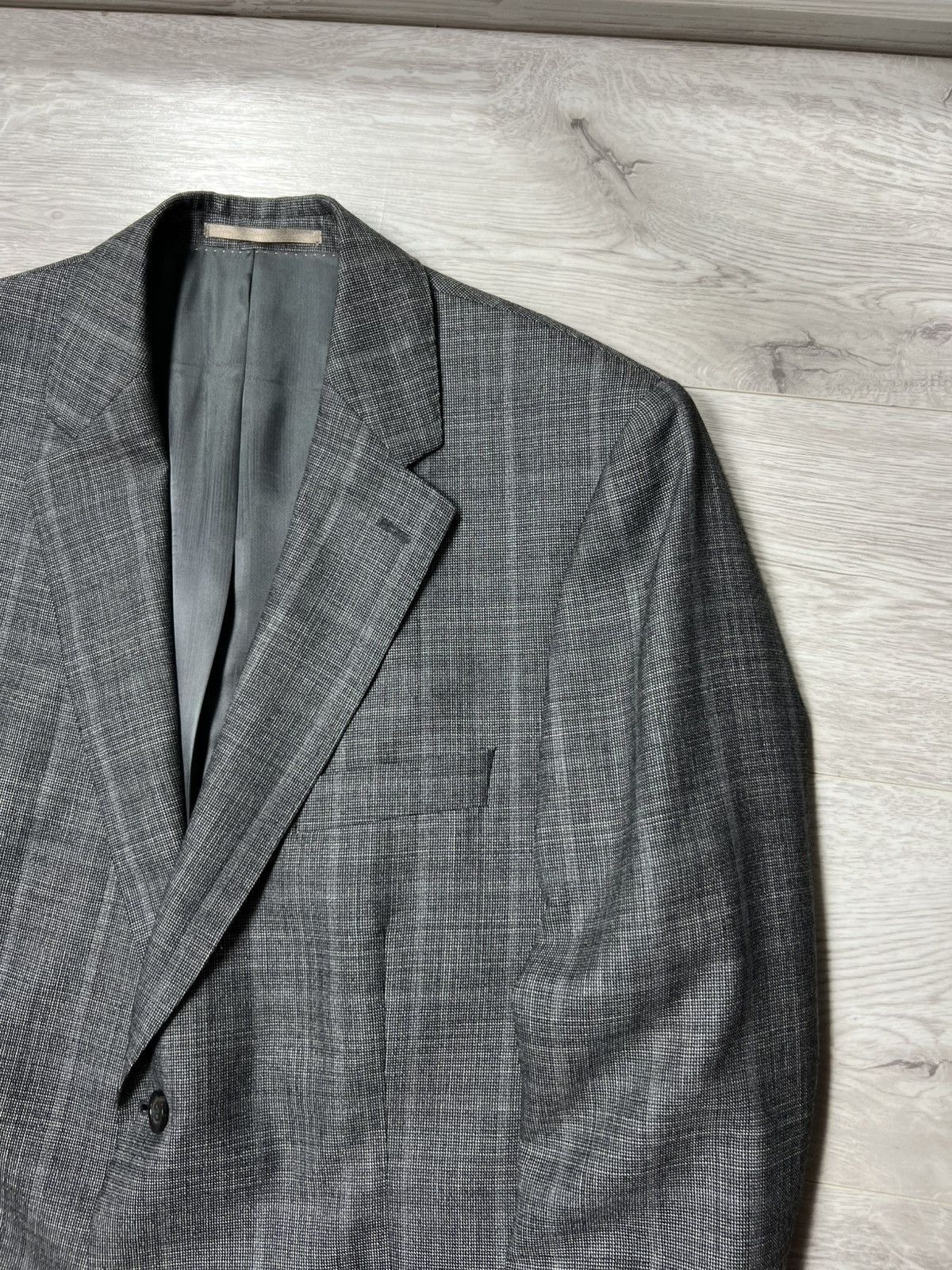 Burberry Burberry London K-Knopf Wool & Silk Blazer Jacket Size 50 Size 40R - 4 Thumbnail