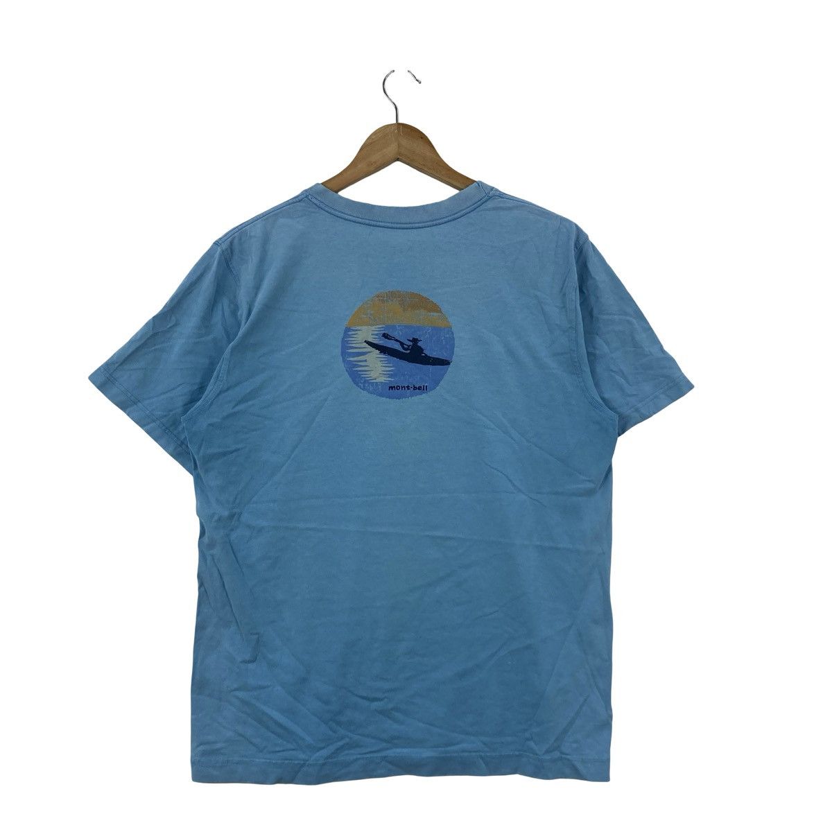 Montbell MONTBELL MINIMAL Logo Outdoor Lightweight Casual Tee Size US M / EU 48-50 / 2 - 7 Thumbnail