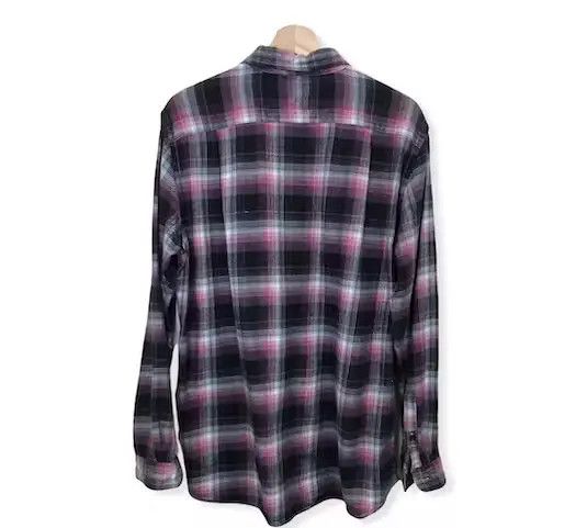 Flannel Japanese Brand Uniqlo Plaid Tartan Flannel Shirt Size US L / EU 52-54 / 3 - 8 Thumbnail