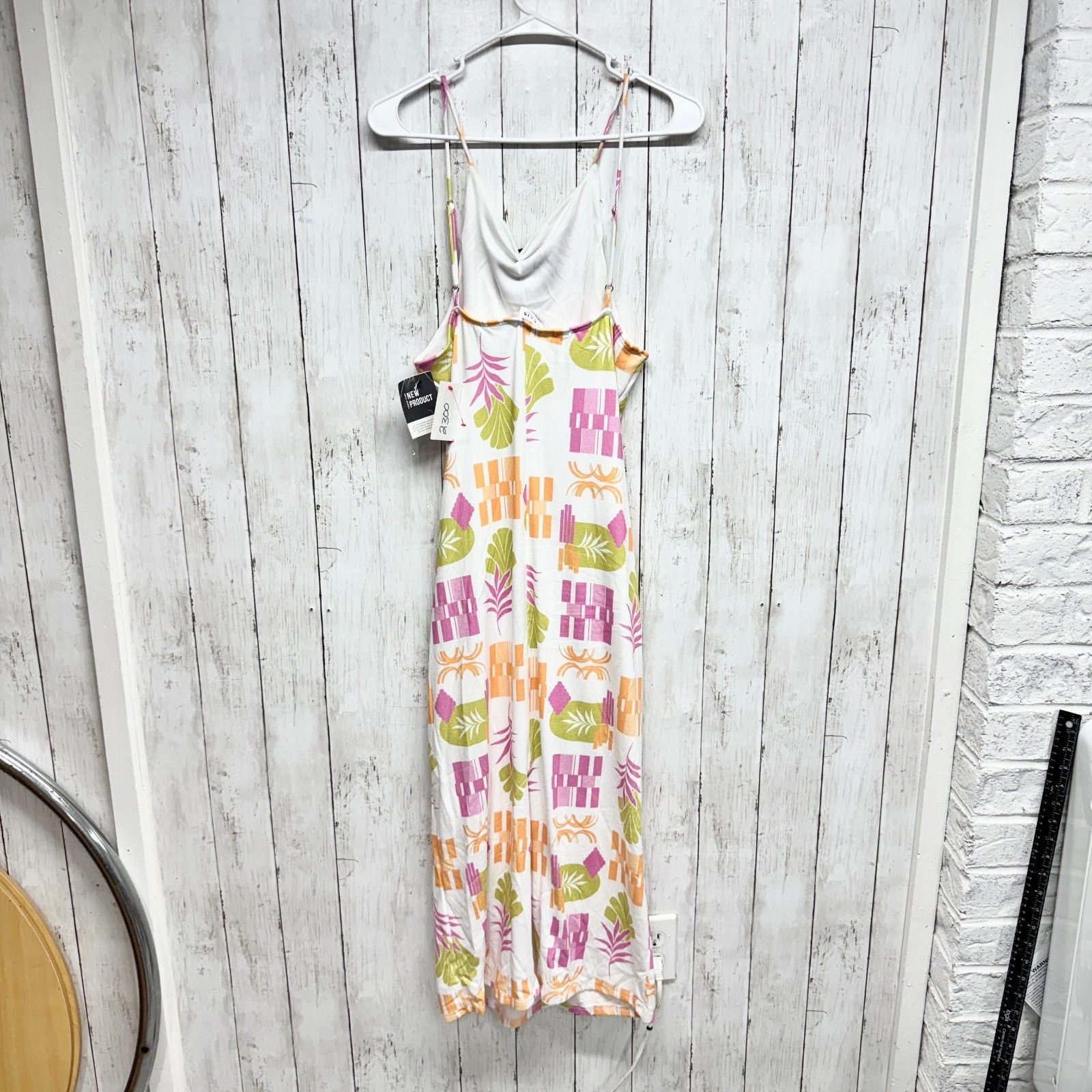 Other New Le Lis Dress Size Large Tropical Spaghetti Strap Maxi Size L / US 10 / IT 46 - 9 Thumbnail
