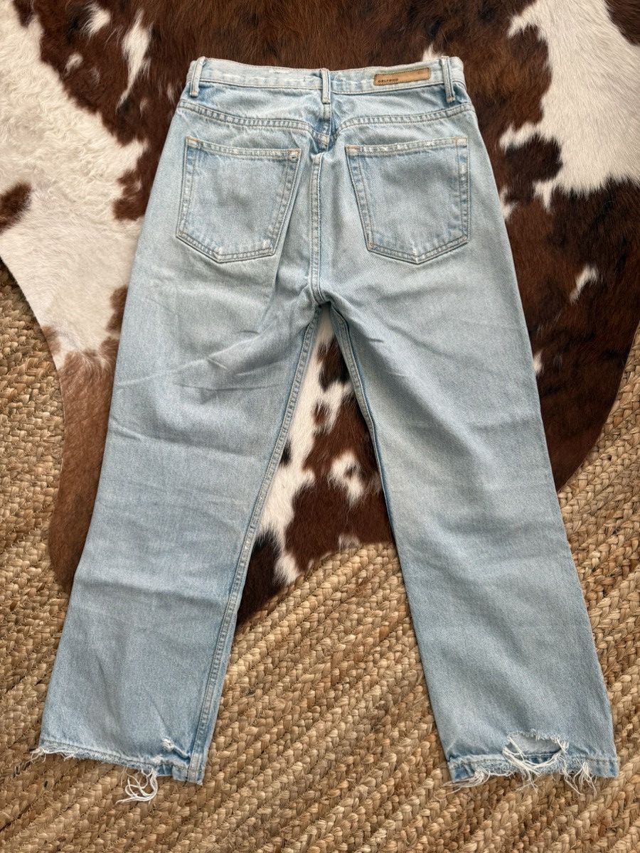 GRLFRND GRLFRND ‘Linda (G291)’ Distressed Denim Jeans Size 27" / US 4 / IT 40 - 2 Thumbnail
