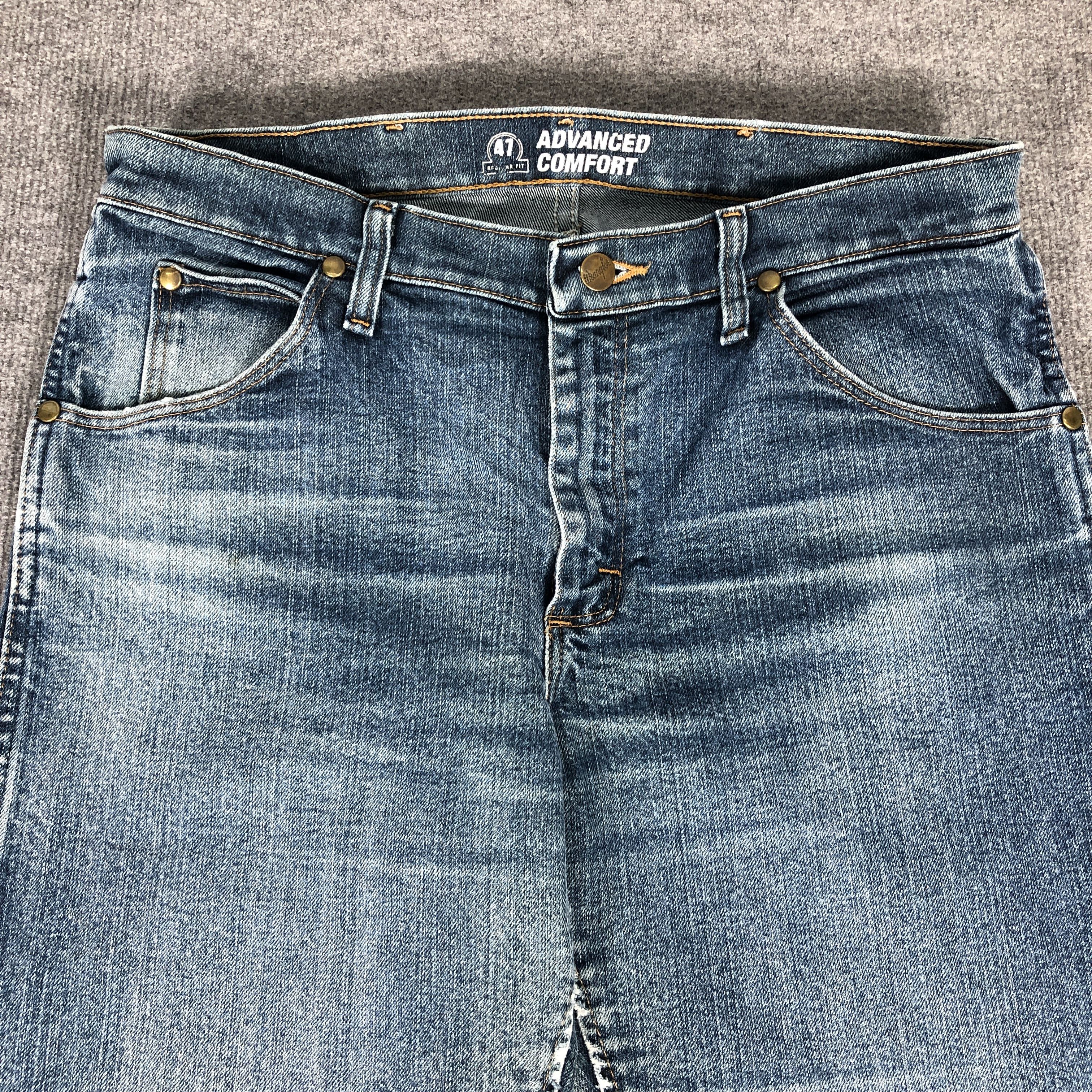 Vintage × Wrangler Vintage Wrangler Advanced Comfort Jeans L942 Size US 32 / EU 48 - 2 Thumbnail
