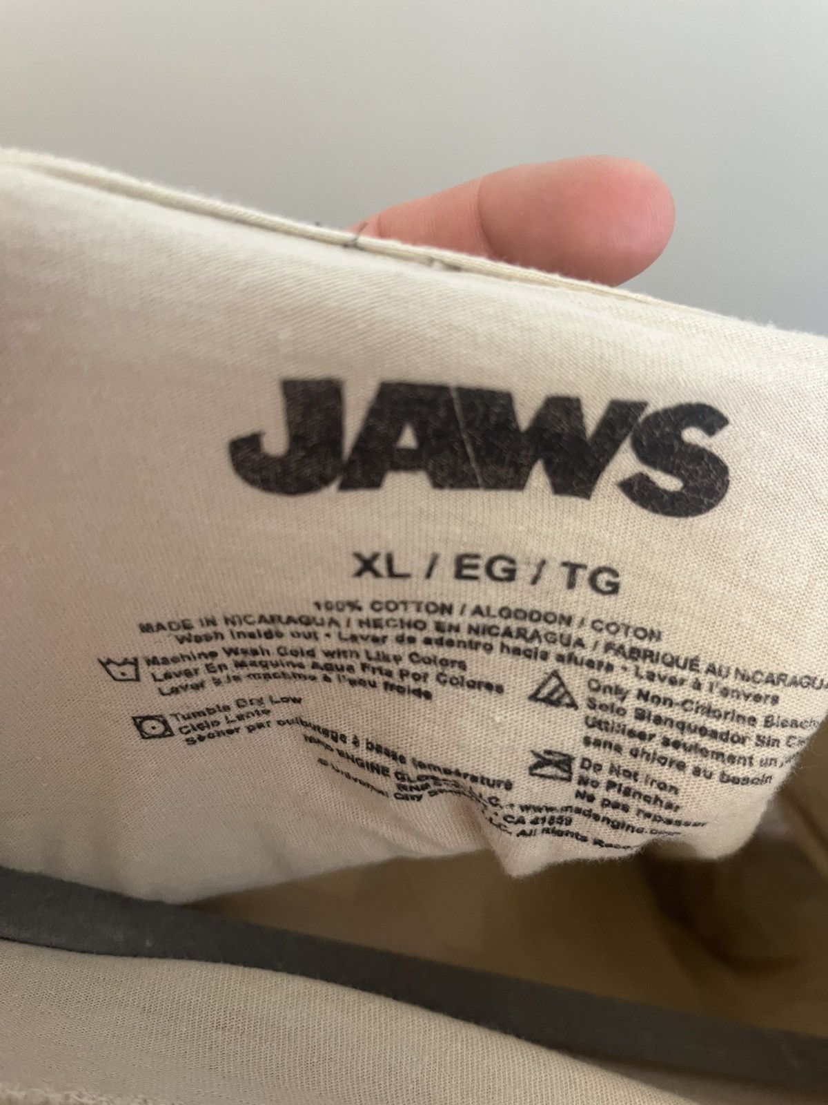 Other Men’s Retro Looking Jaws T-Shirt Size Xl Size US XL / EU 56 / 4 - 4 Thumbnail