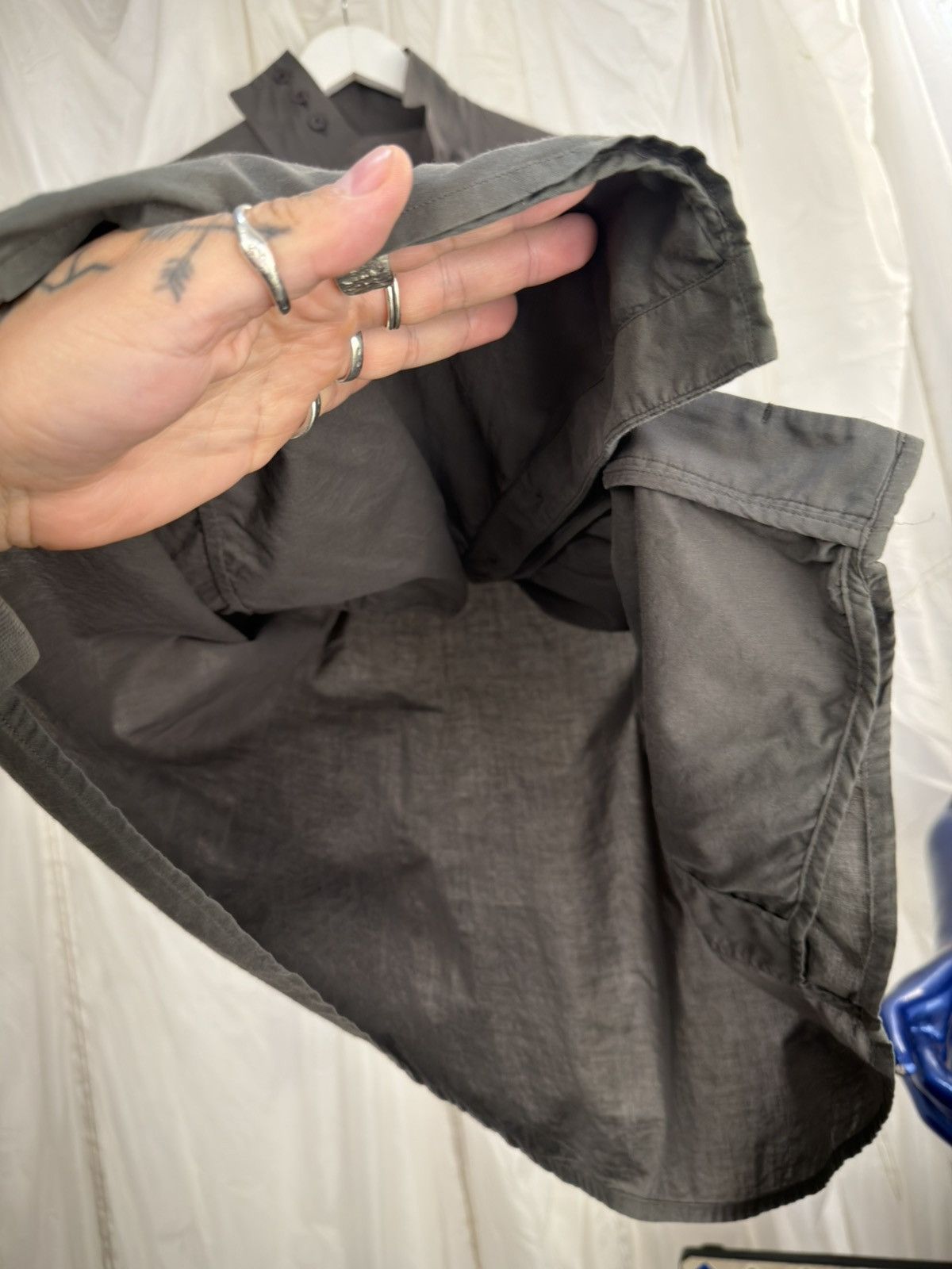 Rick Owens Rick owens cyclops ss16 archive linen shirt Size US L / EU 52-54 / 3 - 4 Thumbnail