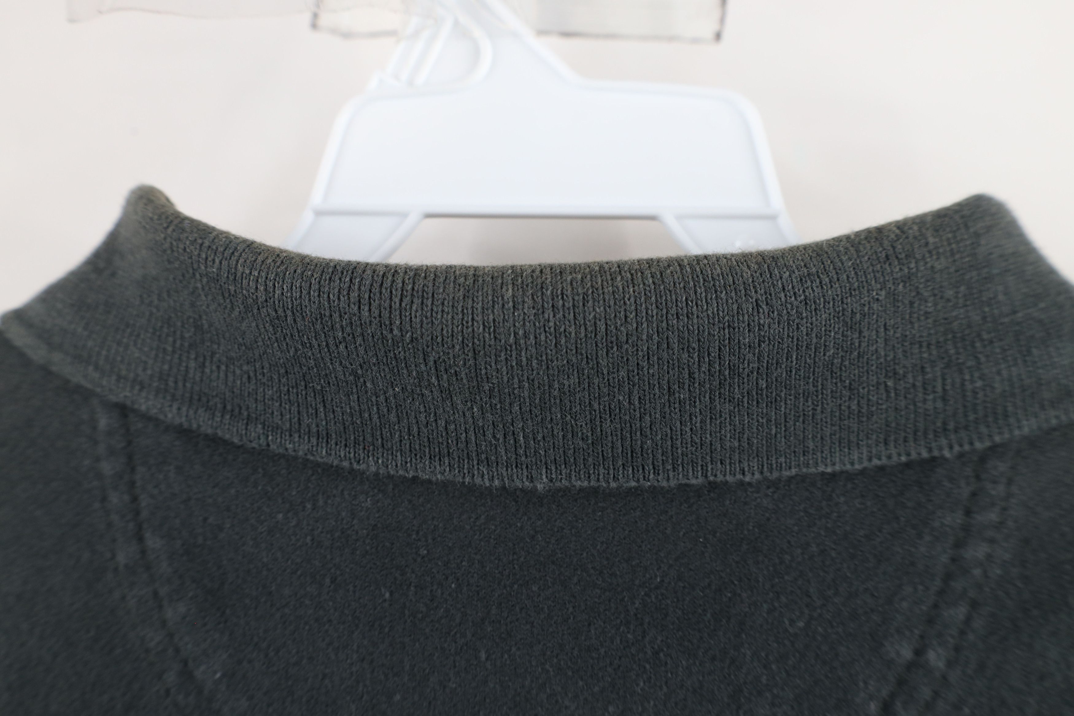 Vintage Vintage 90s Streetwear Collared Long Sleeve Rugby Polo Black Size US XL / EU 56 / 4 - 7 Thumbnail