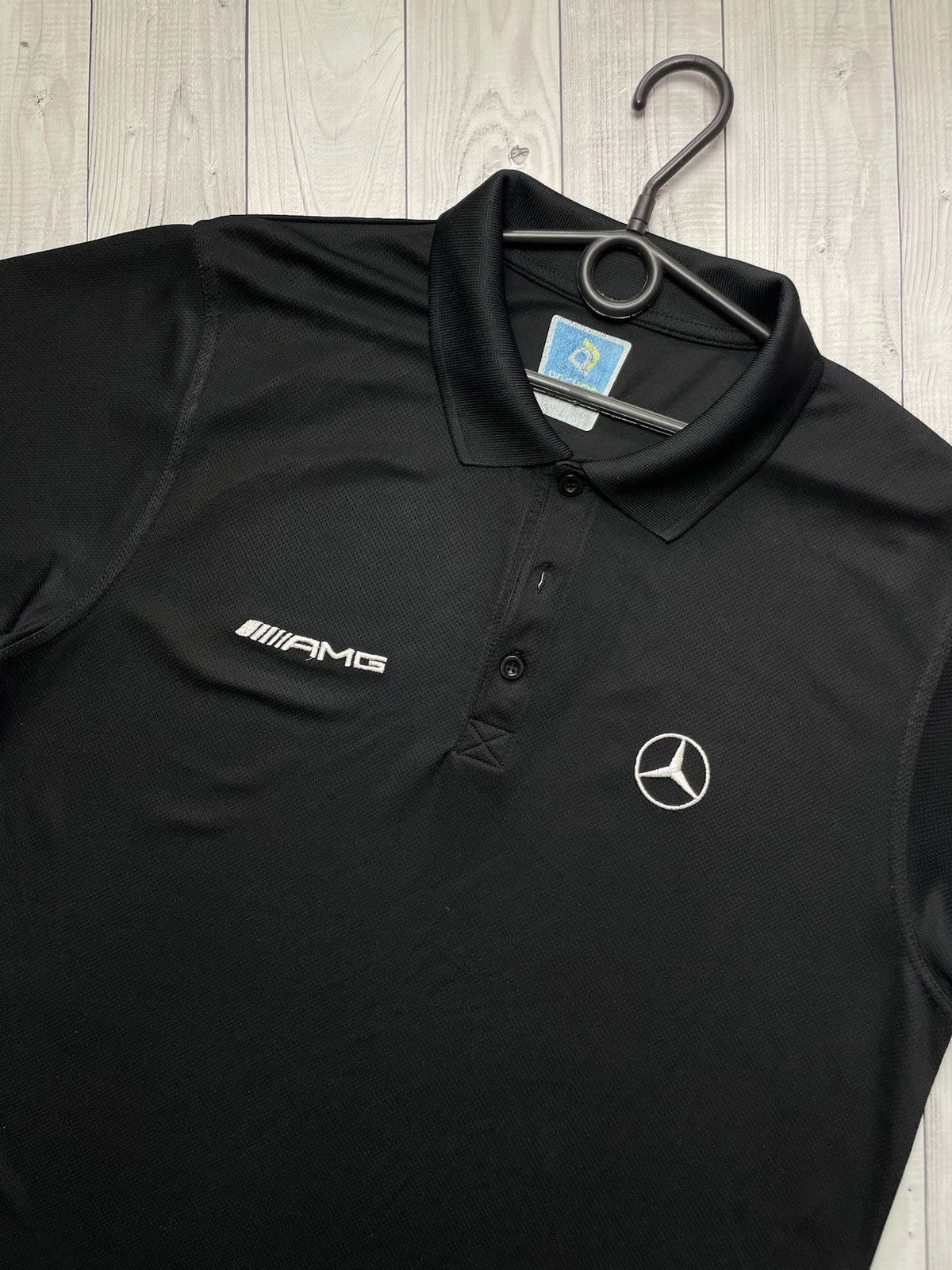 Mercedes-Benz × Vintage Vintage Mercedes Benz racing polo AMG size L logo Size US L / EU 52-54 / 3 - 2 Thumbnail