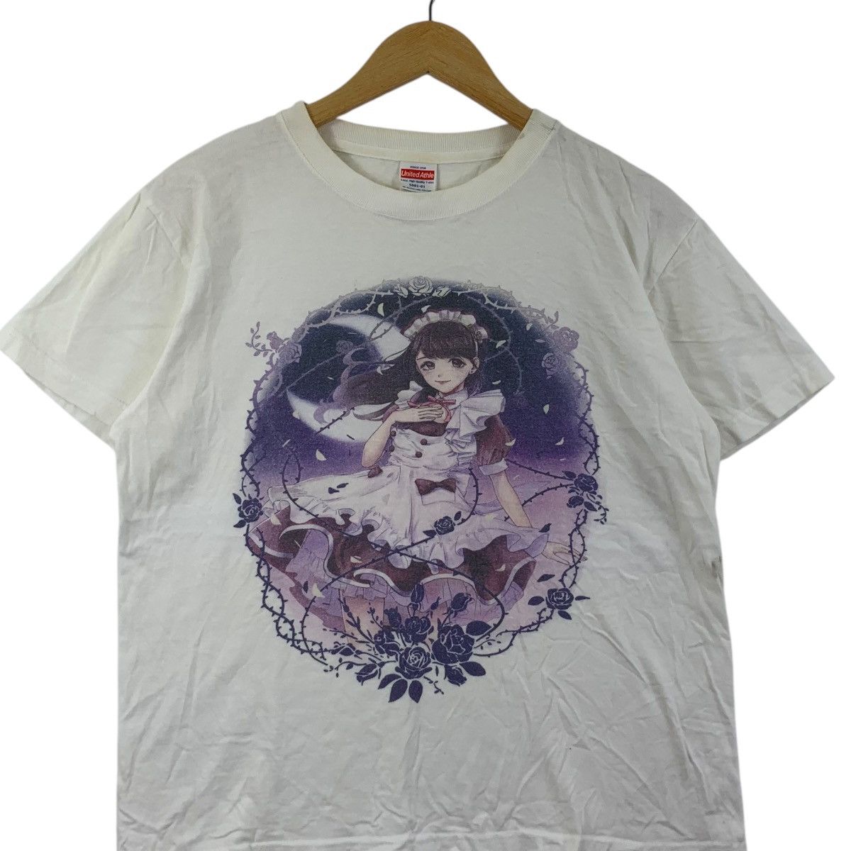 Vintage BANG DREAM! Shirokane Rinko Illustration Anime Game Tee Size US M / EU 48-50 / 2 - 3 Thumbnail