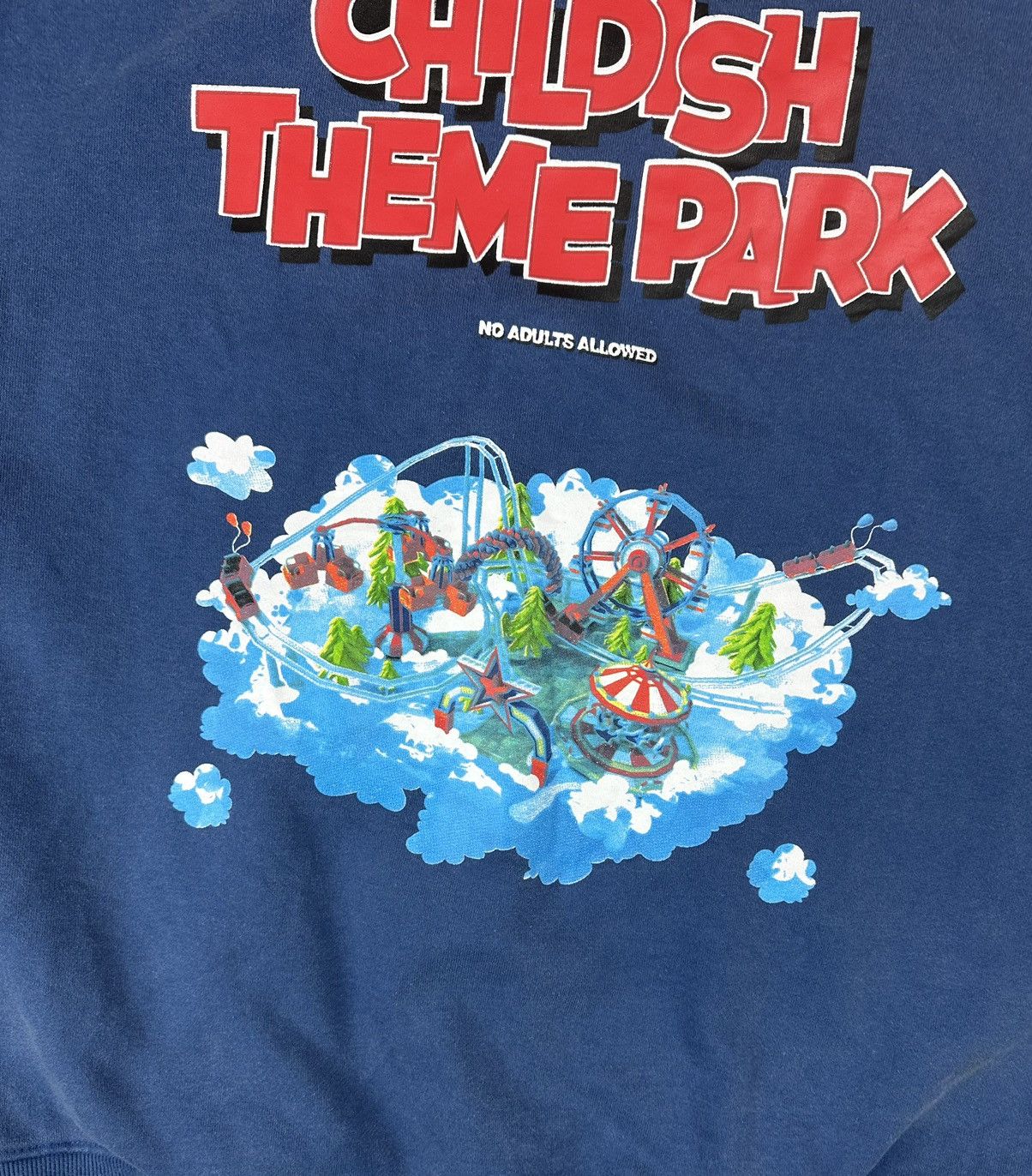CHILDS Childish Theme Park Vintage Baggy Hoodie Size US XL / EU 56 / 4 - 9 Thumbnail