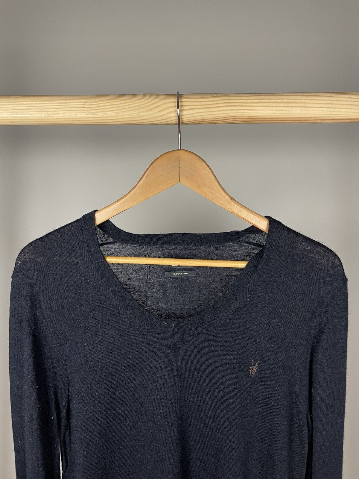 Allsaints × Designer × Vintage Allsaints mode merino scoop wool crew neck Size US M / EU 48-50 / 2 - 2 Thumbnail