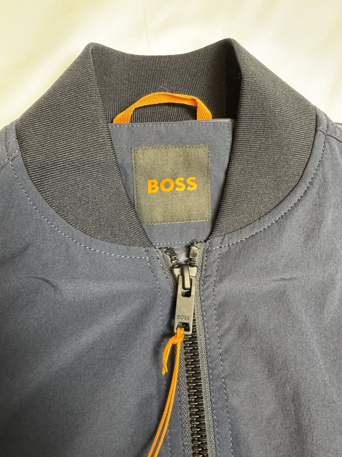 Hugo Boss BOSS Blue Bomber Jacket Size US S / EU 44-46 / 1 - 3 Thumbnail