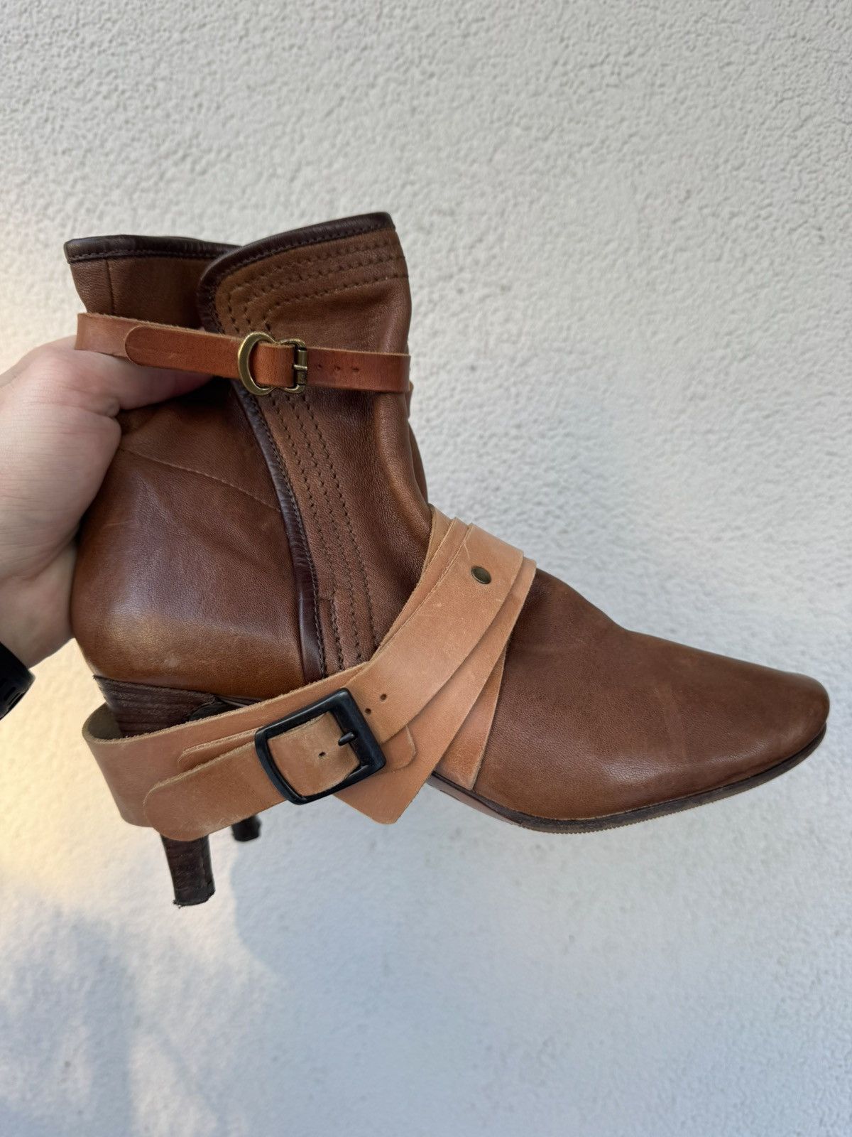 Chloe Chloe leather Strap Avantgarde Ankle Boots Size 39 Size US 9 / IT 39 - 6 Thumbnail