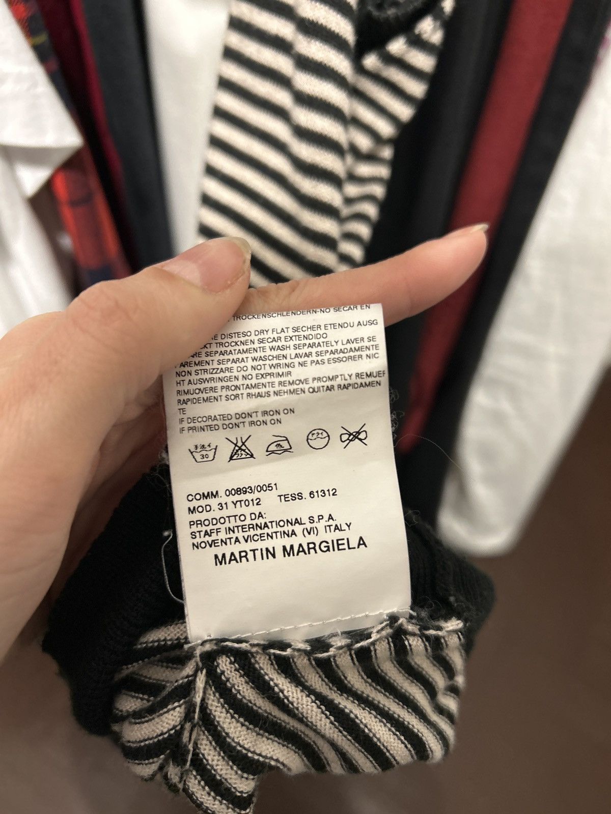 Maison Margiela Martin Margiela 2005 stripped top Size L / US 10 / IT 46 - 4 Thumbnail