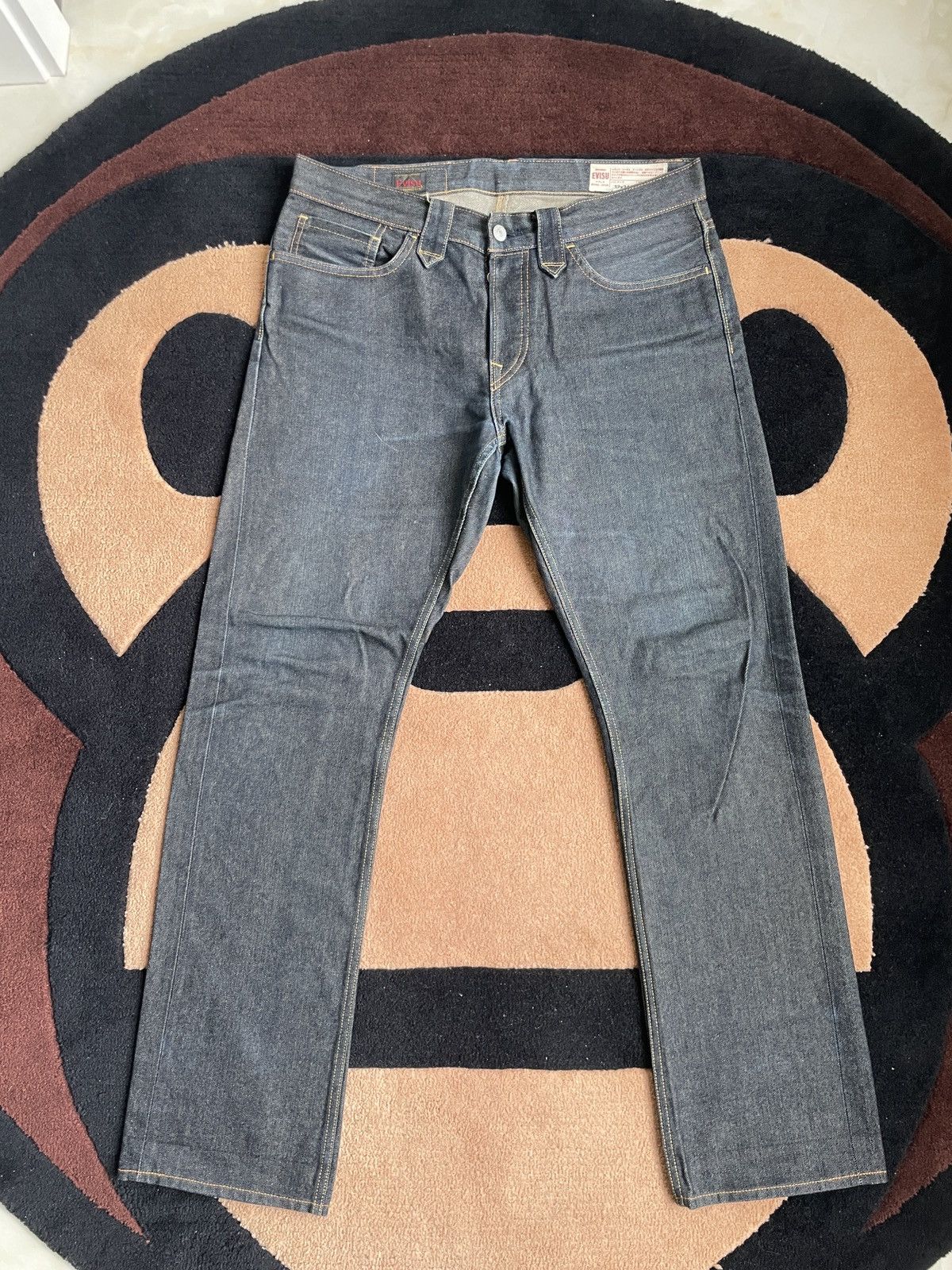 Evisu × Vintage evisu WIFI embroidery daicock style denim jeans size：32x34 Size US 32 / EU 48 - 2 Thumbnail