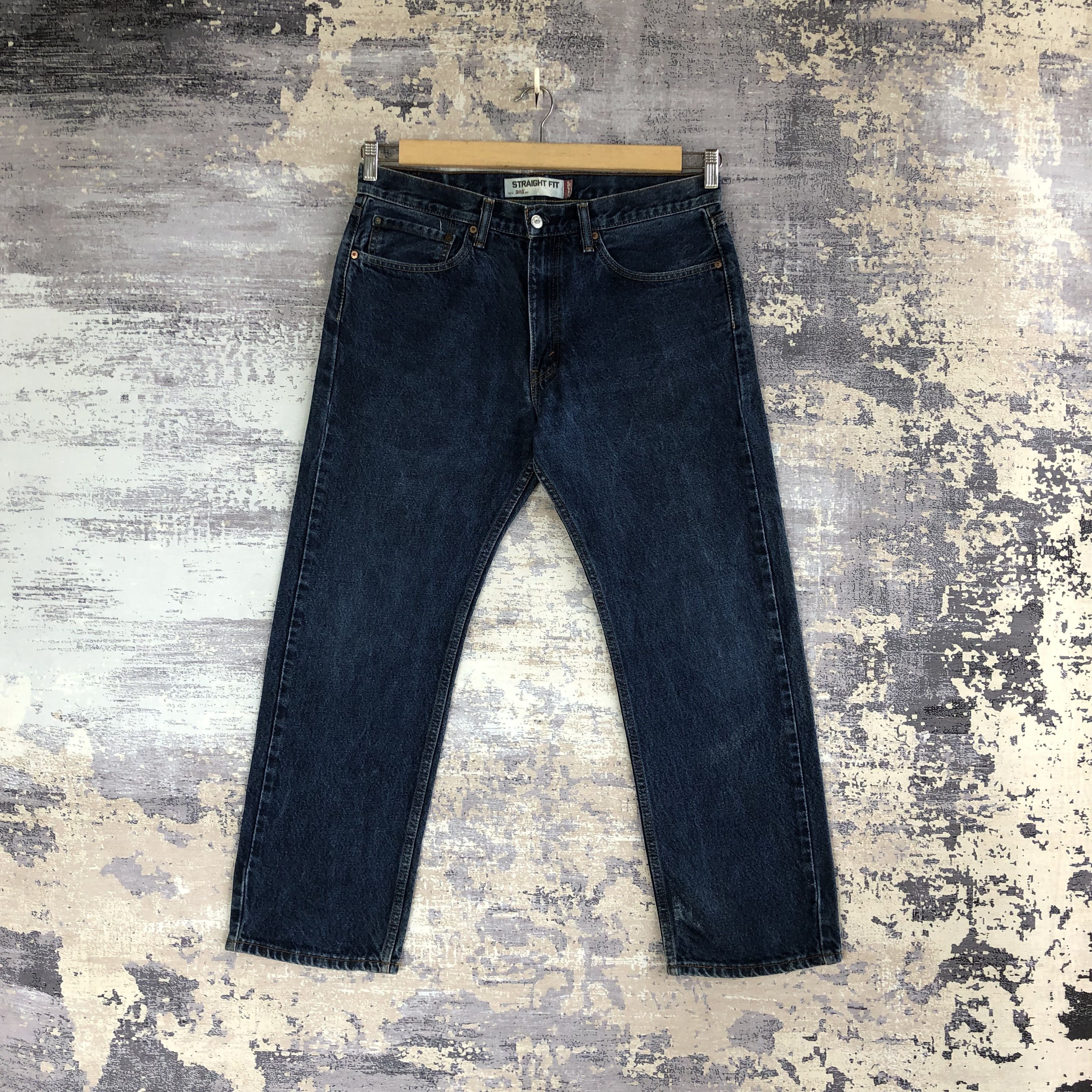 Levi's Vintage Levis 505 Straight Denim Levi's Faded Blue Jeans Size US 34 / EU 50 - 1 Thumbnail