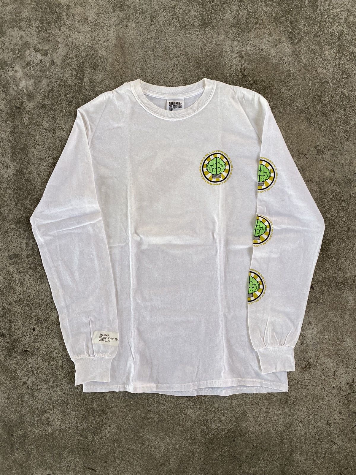Billionaire Boys Club × Pharrell Billionaire Boys Club NERD 2018 Long Sleeve Tee Size US S / EU 44-46 / 1 - 2 Thumbnail