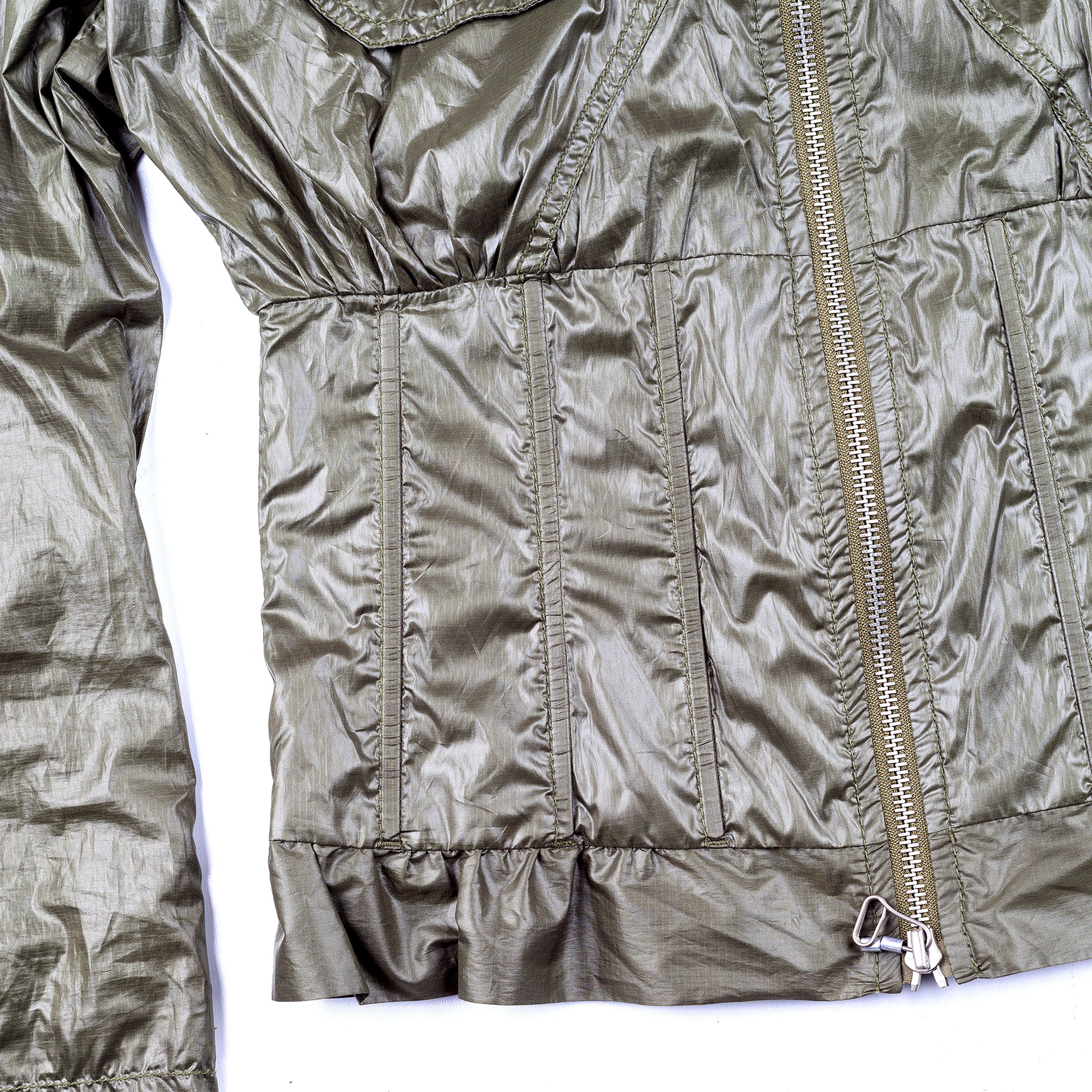 Diesel Diesel Bustier Parachute Vintage Polyester Jacket (S) Size S / US 4 / IT 40 - 3 Thumbnail