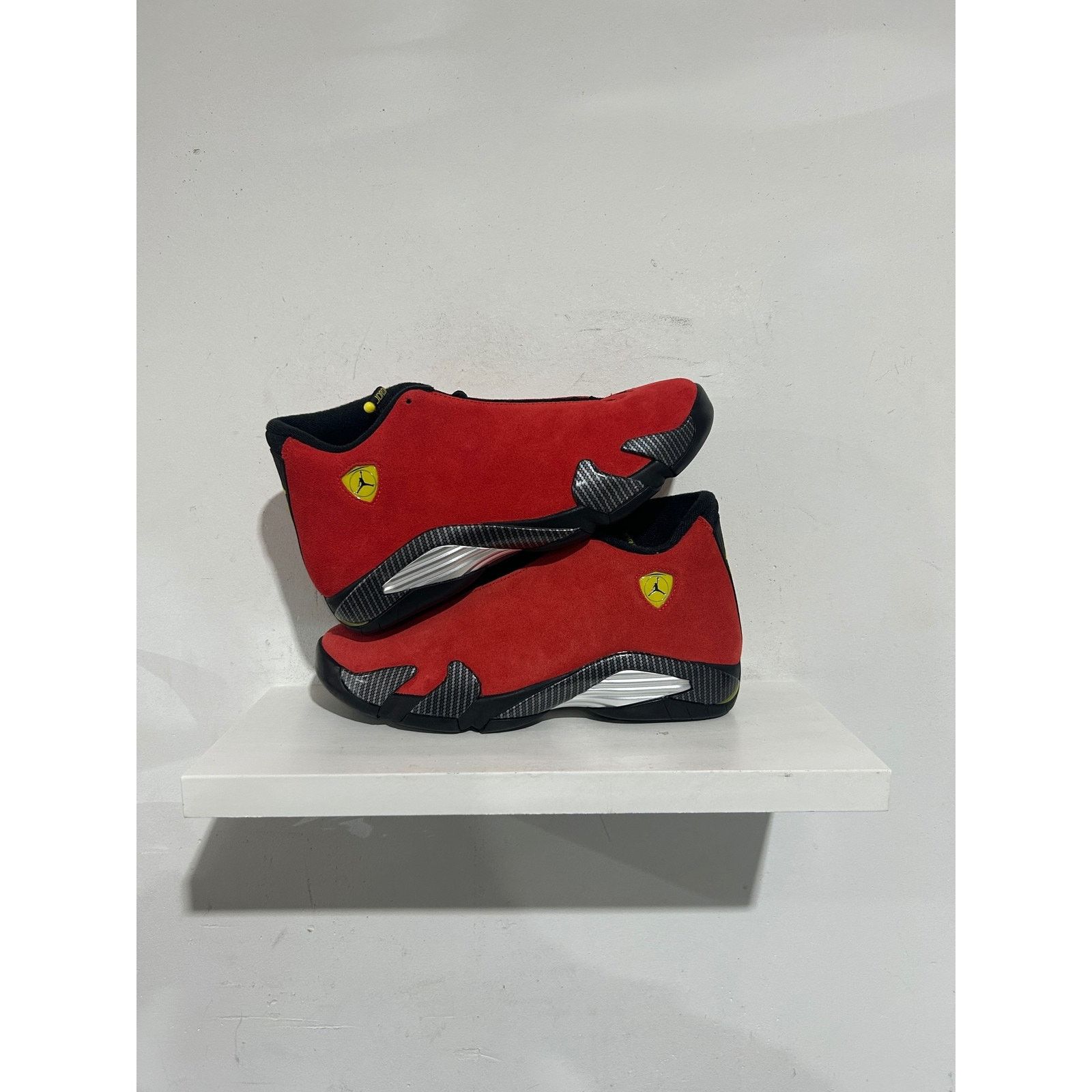 Nike JORDAN 14 RETRO FERARI SIZE 10 NEW Size US 10 / EU 43 - 1 Thumbnail