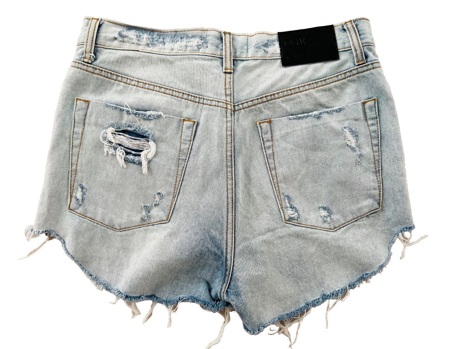 One Teaspoon One Teaspoon Outlaws Denim Cut-Offs Jean Shorts ( 26 ) Size 26" / US 2 / IT 38 - 3 Thumbnail