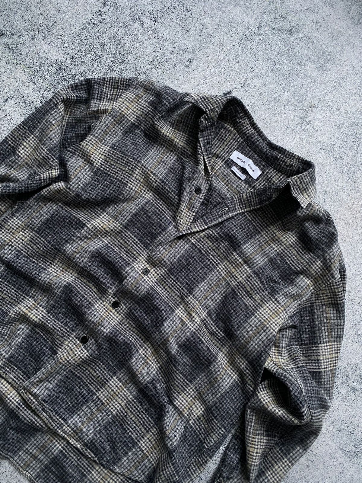 Samsoe Samsoe Rare Samsoe Samsoe Oversized Buttons Up Hype Over shirt Size US M / EU 48-50 / 2 - 5 Thumbnail