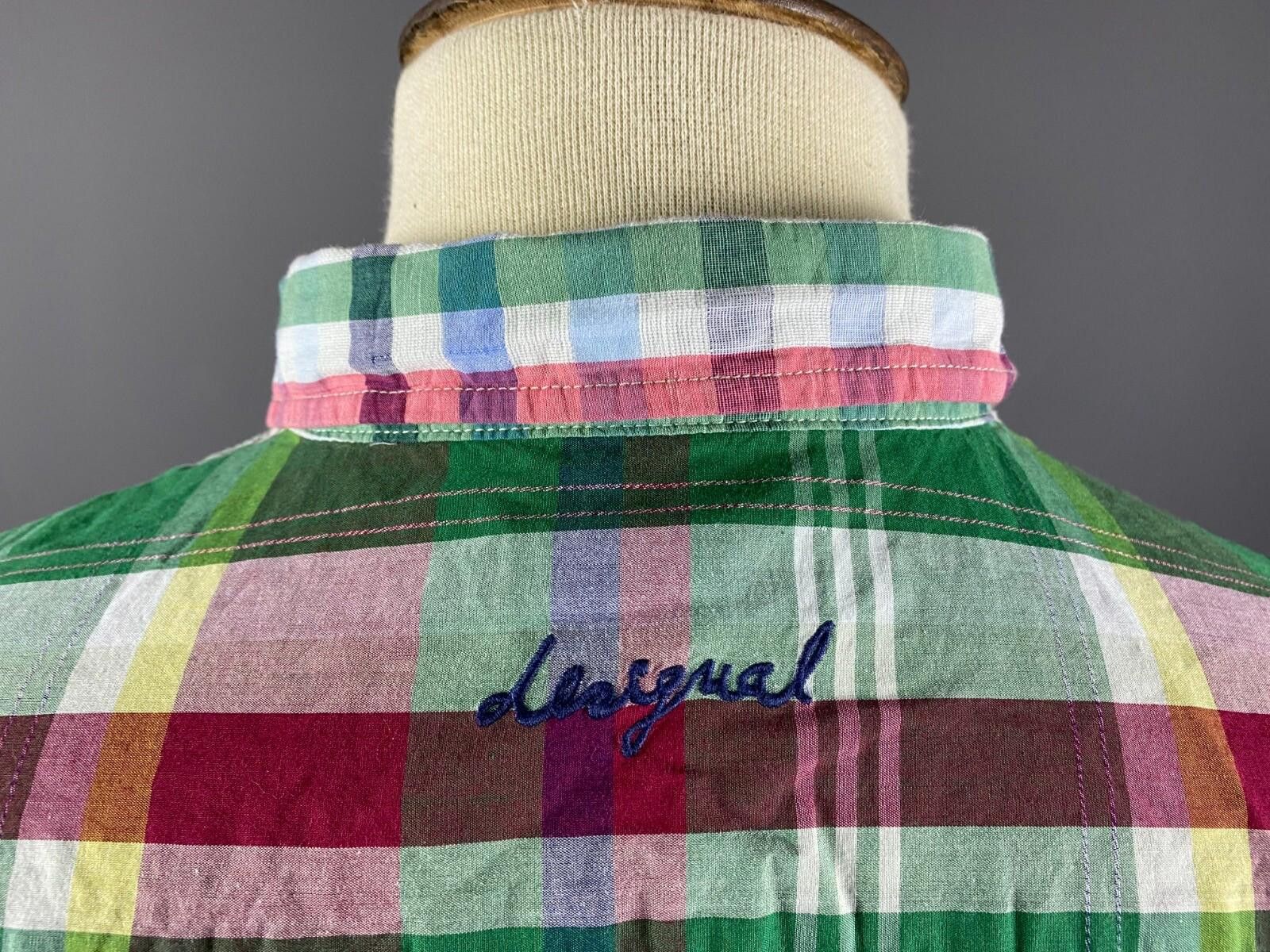 Desigual Desigual Colorful Oxford Multicolor Shirt Sz XXL / 2XL Size US XXL / EU 58 / 5 - 12 Thumbnail