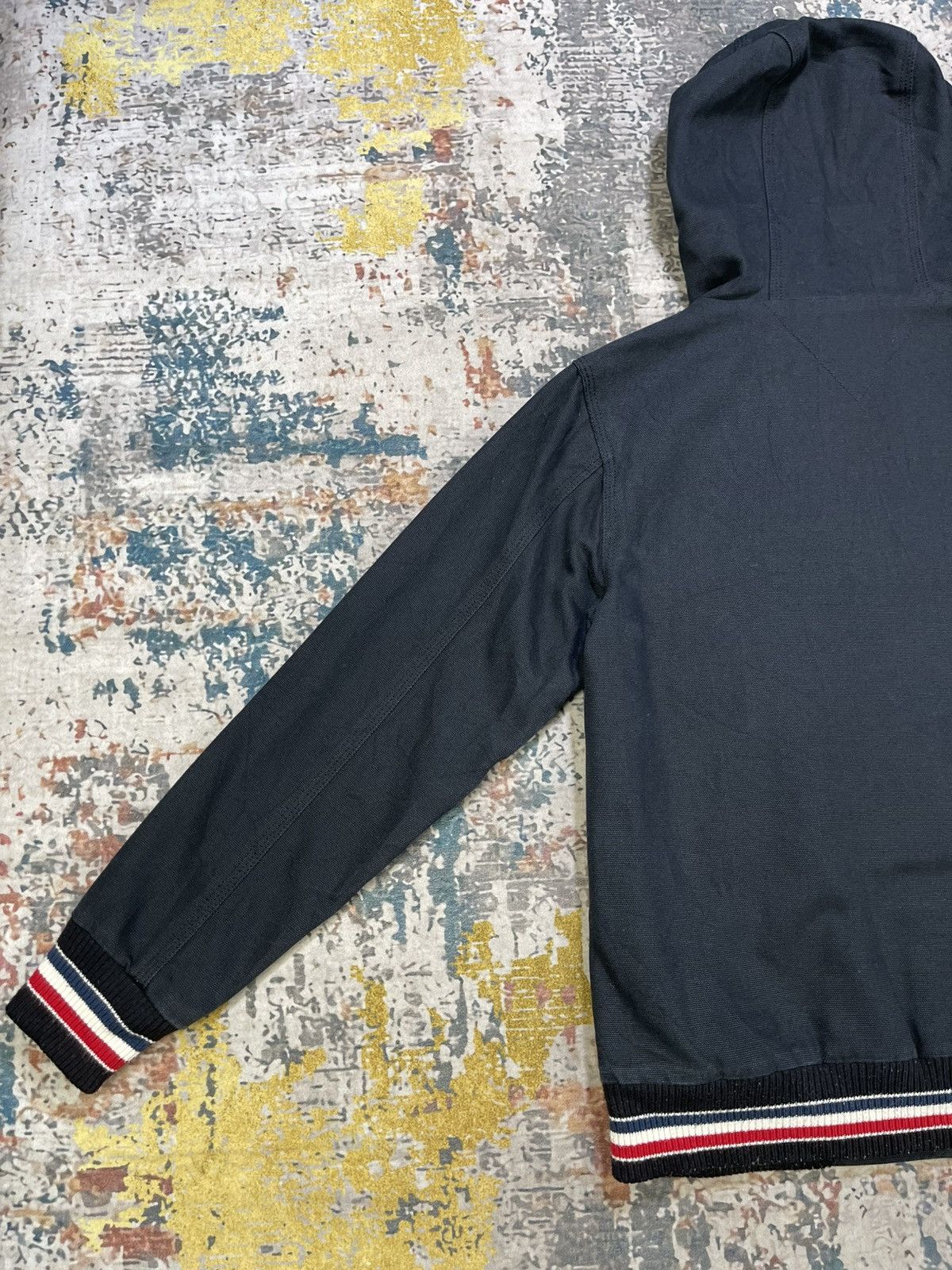 Tommy Hilfiger Tommy Hilfiger Full Zip Hooded Cotton Canvas Jacket Size US XS / EU 42 / 0 - 8 Thumbnail