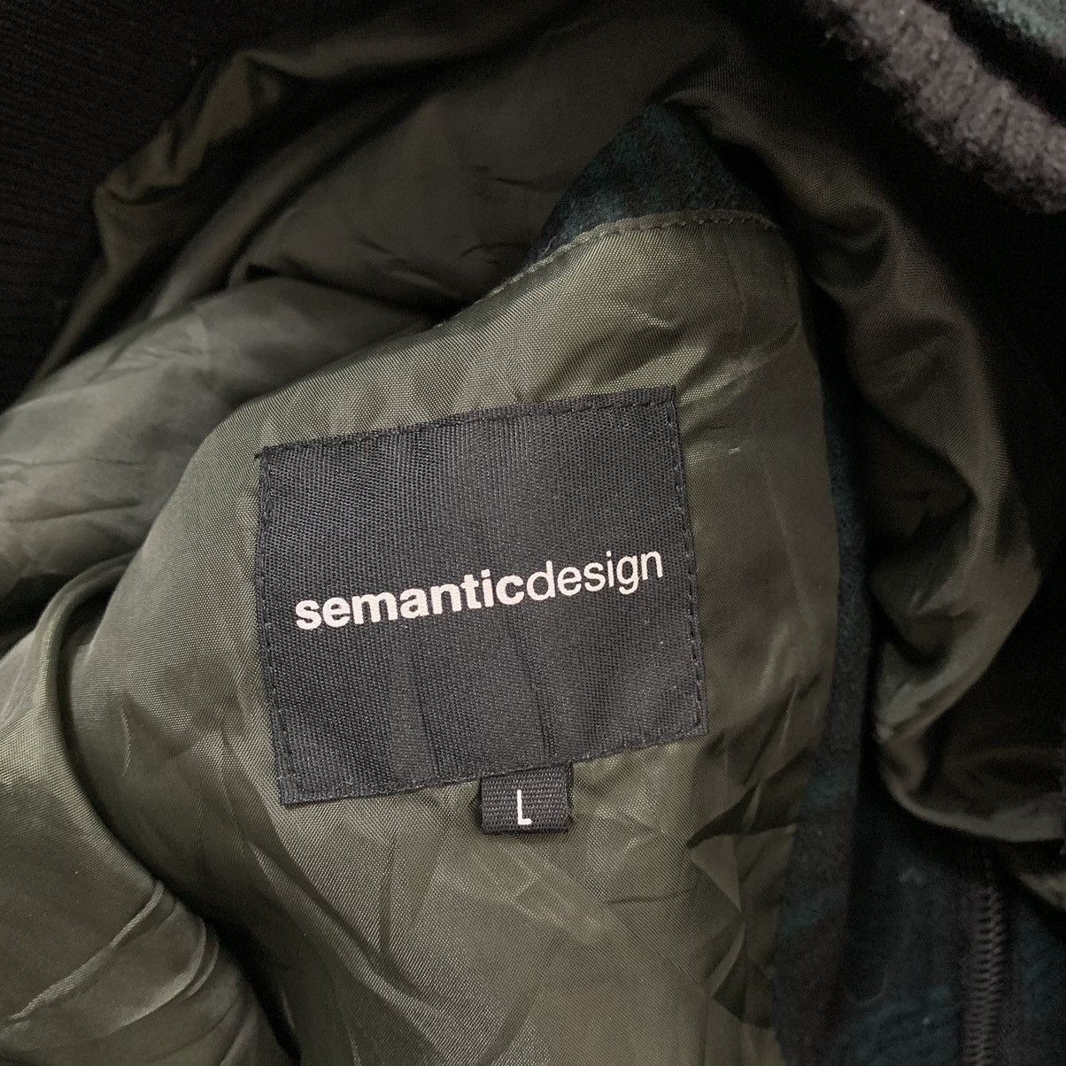 semanticdesign Semantic Design Plaid Tartan Double Zipper Jacket Size L / US 10 / IT 46 - 7 Thumbnail