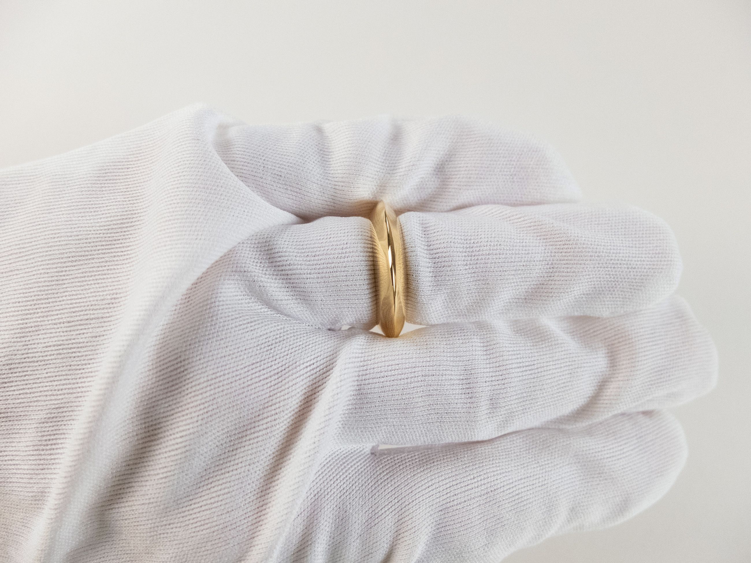 Bottega Veneta BOTTEGA VENETA gold plated Sterling silver round ring 21 q Size ONE SIZE - 5 Thumbnail