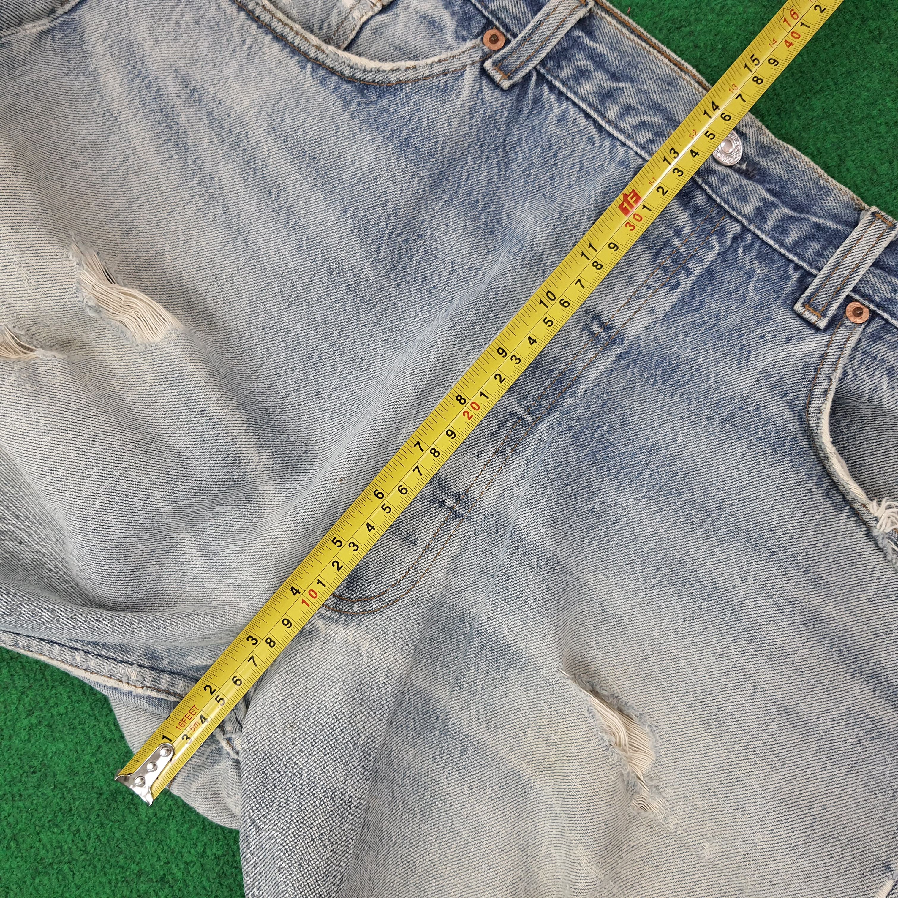 Levi's Vintage Levi's Distressed Style Jeans C252N11 Size US 36 / EU 52 - 12 Thumbnail