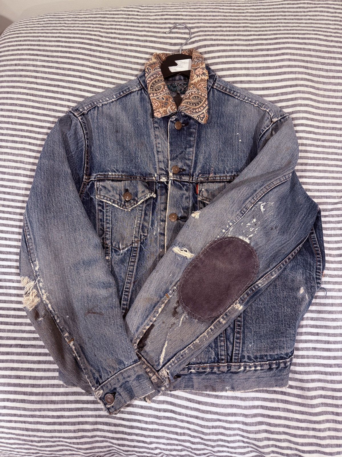 Levi's 1960s Levis Trucker Jacket Size US M / EU 48-50 / 2 - 1 Thumbnail